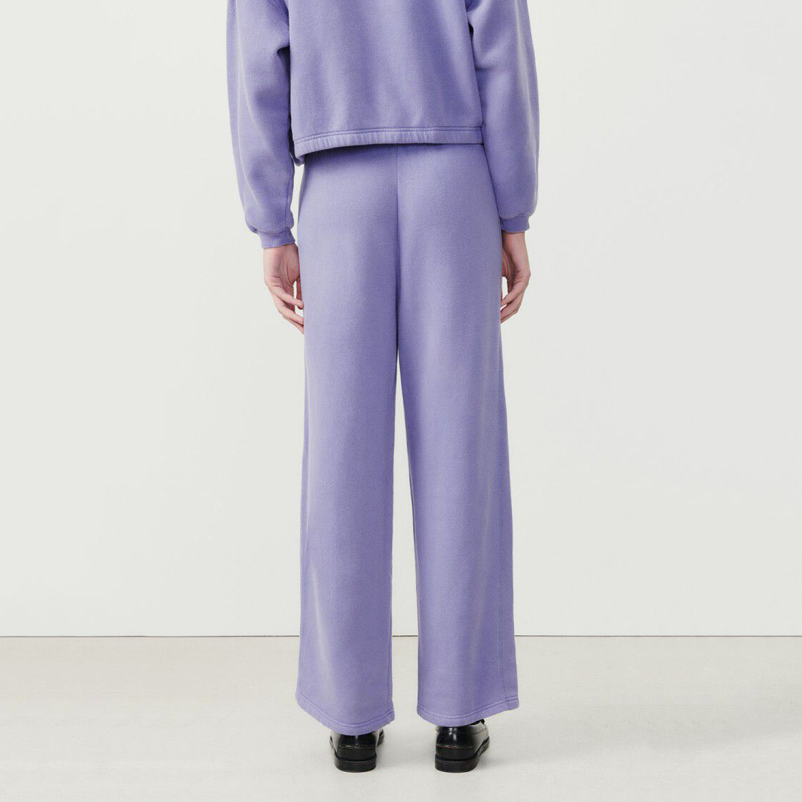 Women Lilac Cotton Trousers