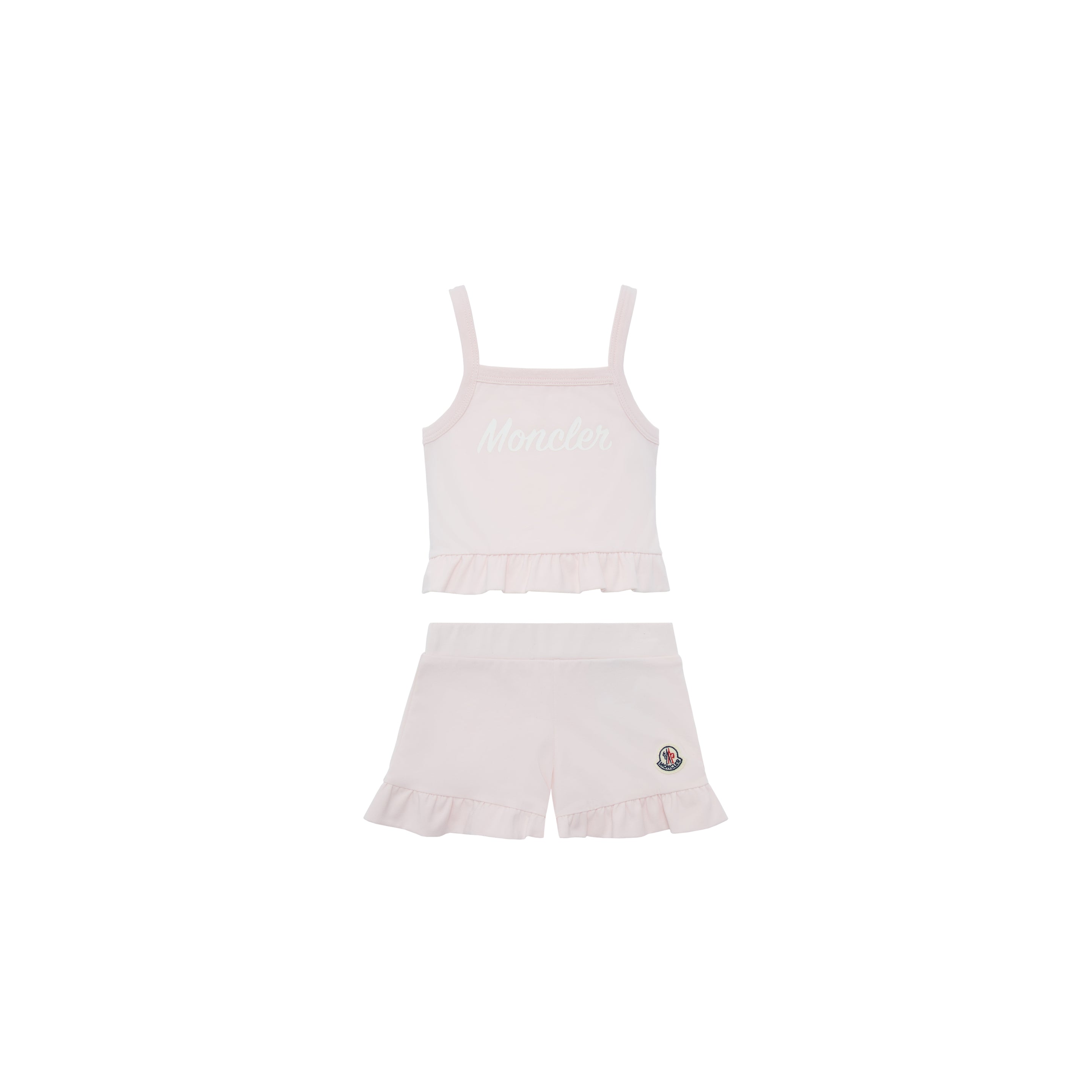 Baby Girls Light Pink Cotton Set