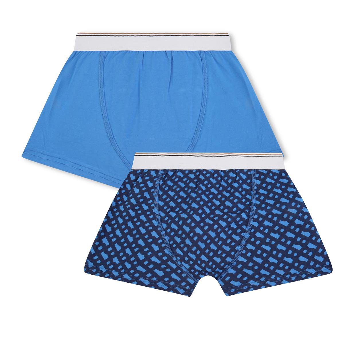 Boys Blue Cotton Underwear Set