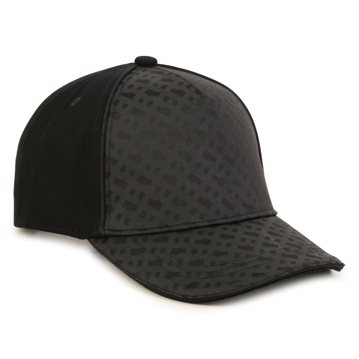 Boys Black Logo Cap