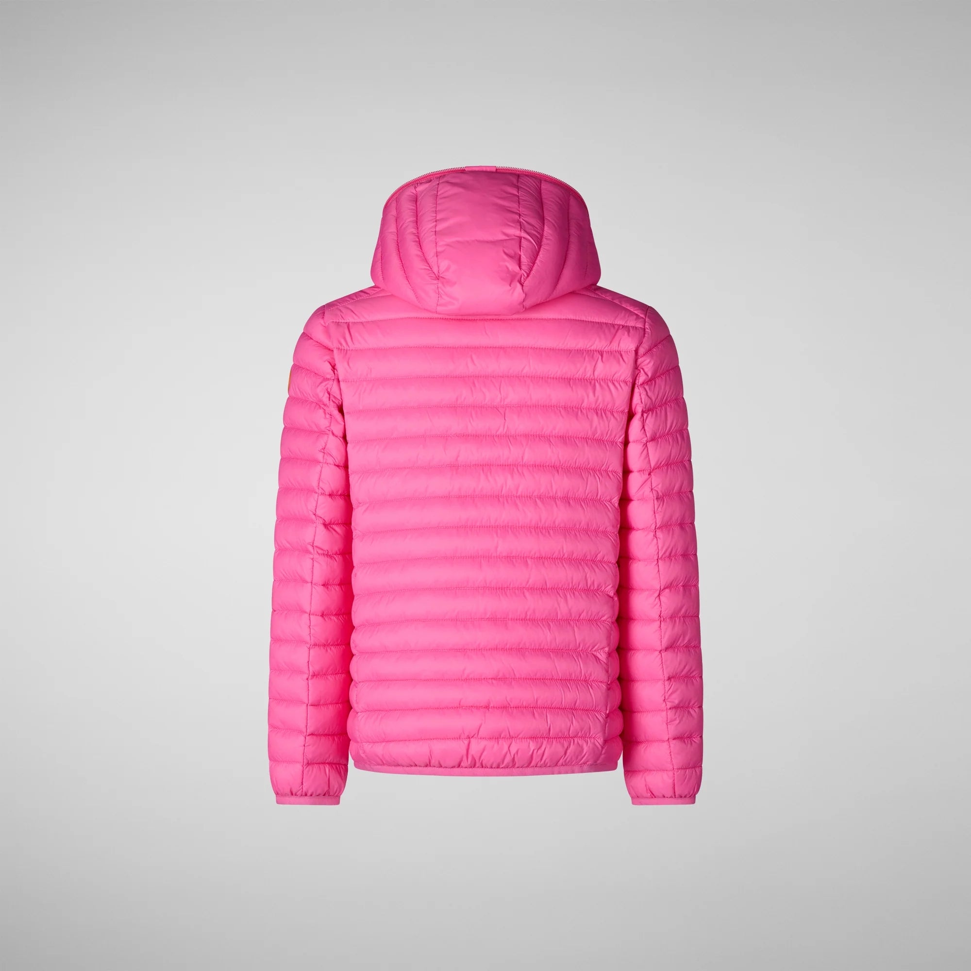 Boys & Girls Pink Hooded Padded Jacket