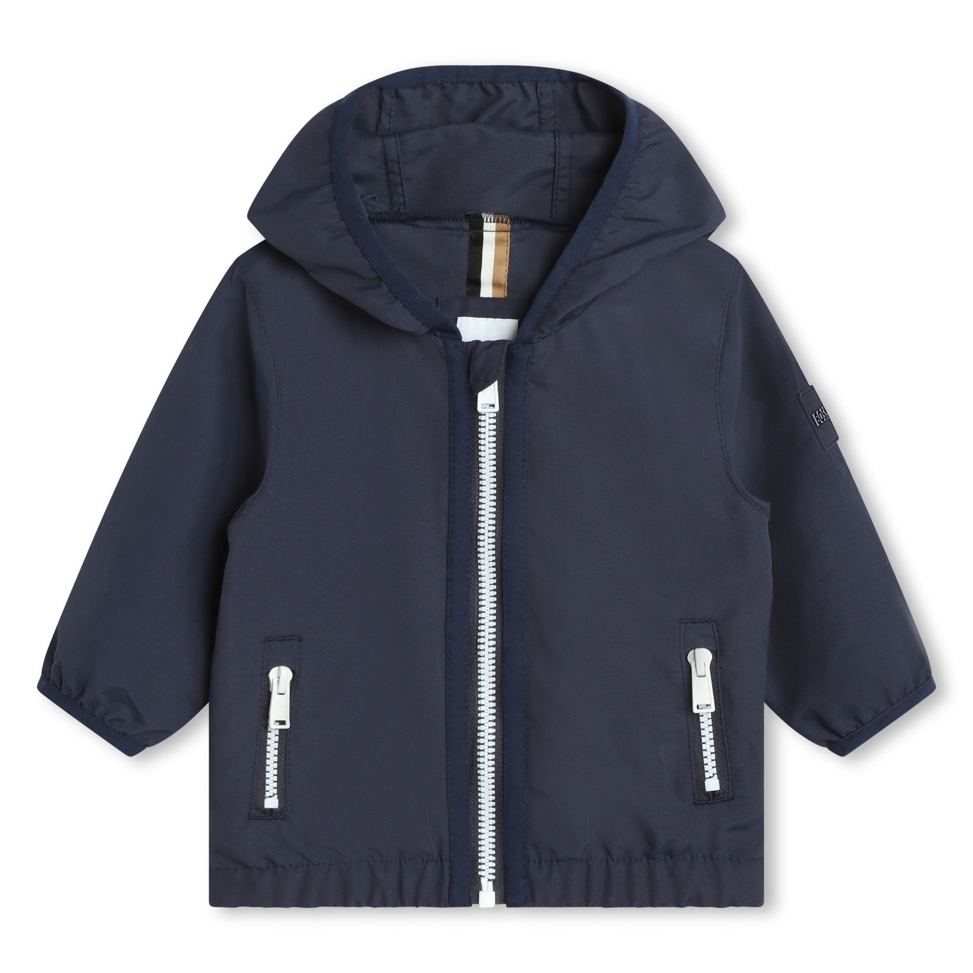 Baby Boys Navy Zip-Up Jacket