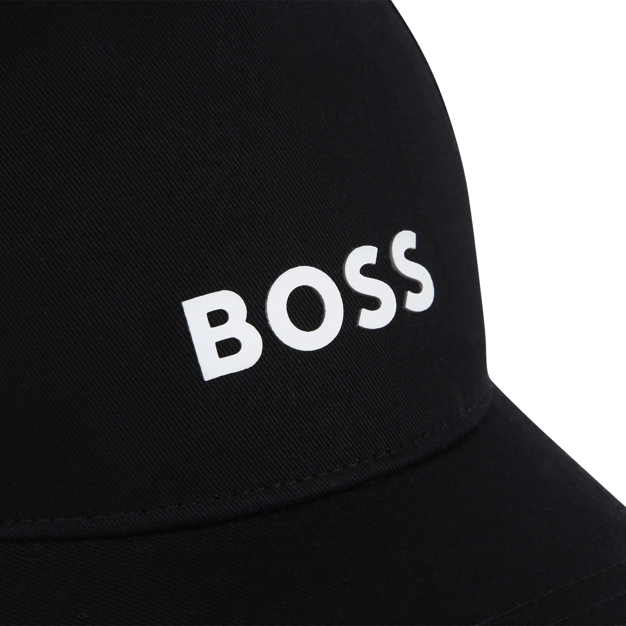 Boys Black Logo Baseball Cap