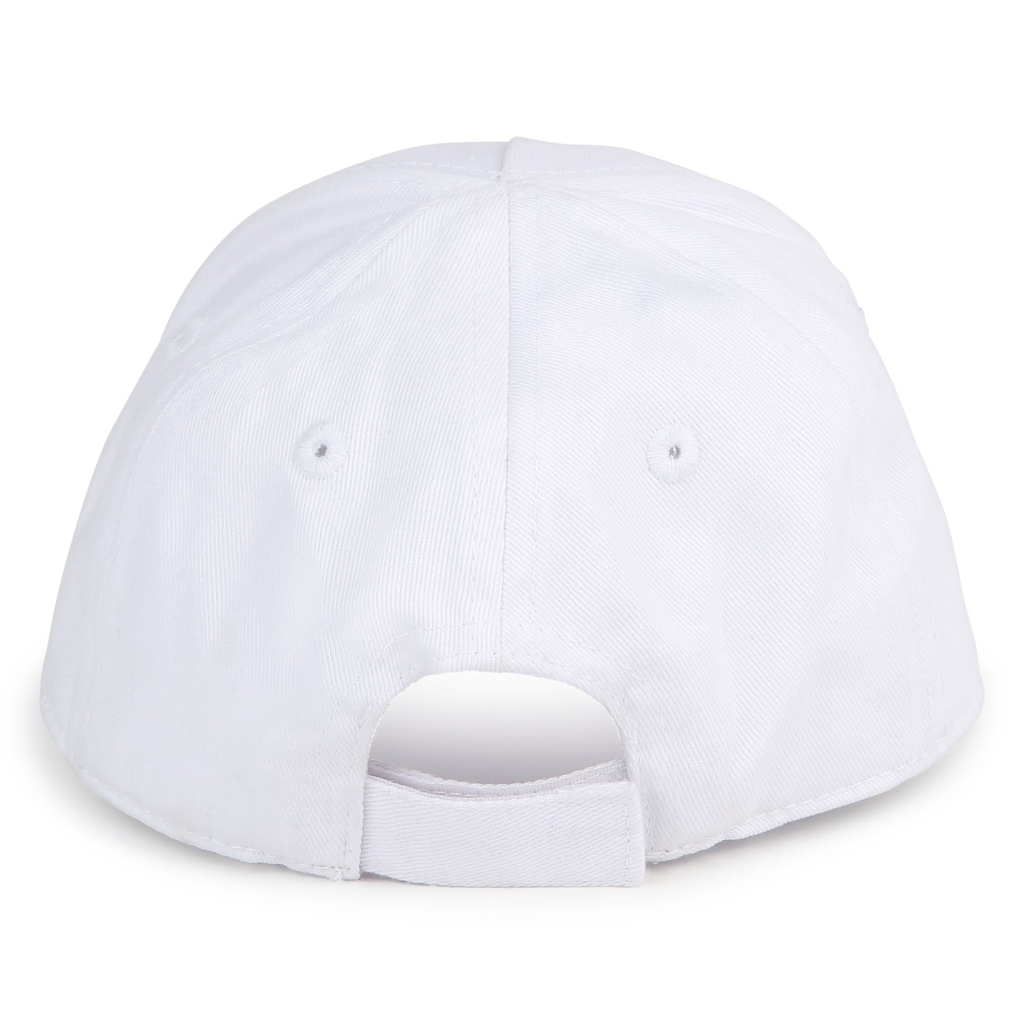 Baby Boys White Logo Baseball Cap