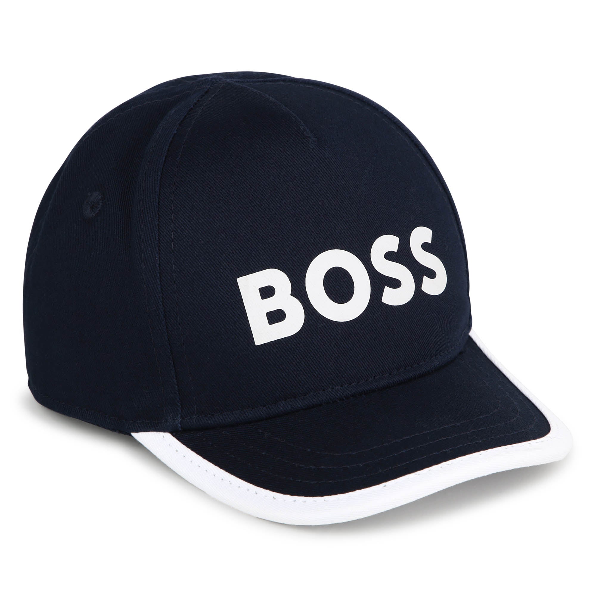 Baby Boys Navy Logo Baseball Cap