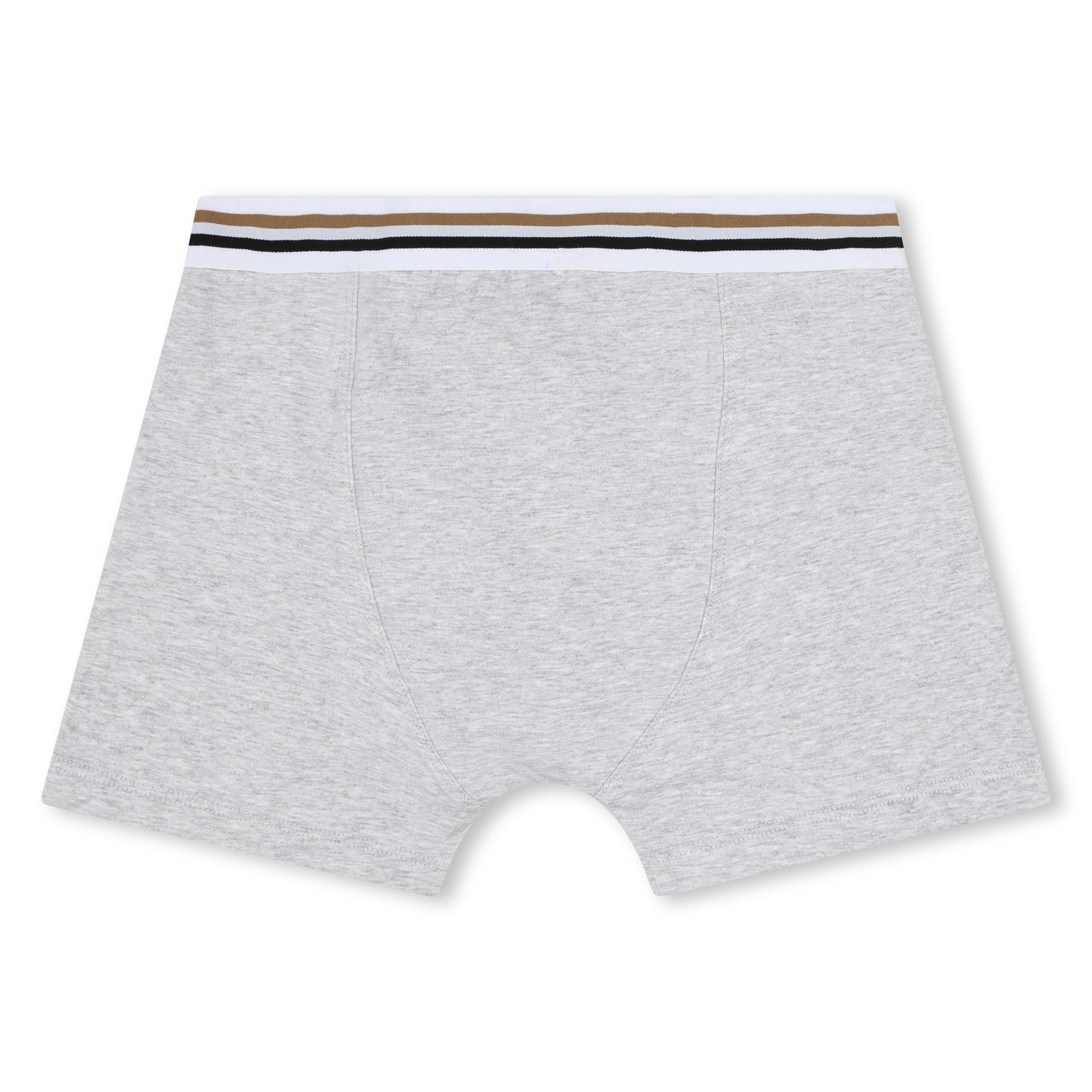 Boys Black Cotton Underwear Set(2 Pack)