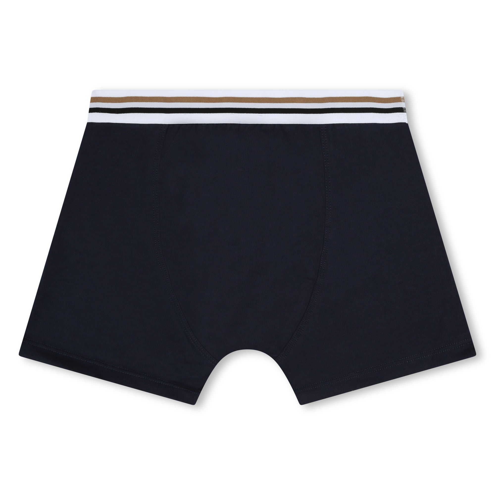 Boys Black Cotton Underwear Set(2 Pack)