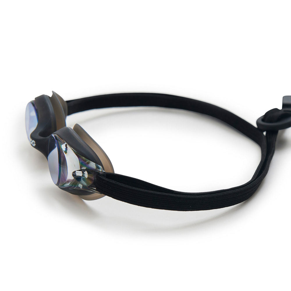 Boys & Girls Black Rubber Ring Racing Goggles(JERRY-GDBK)