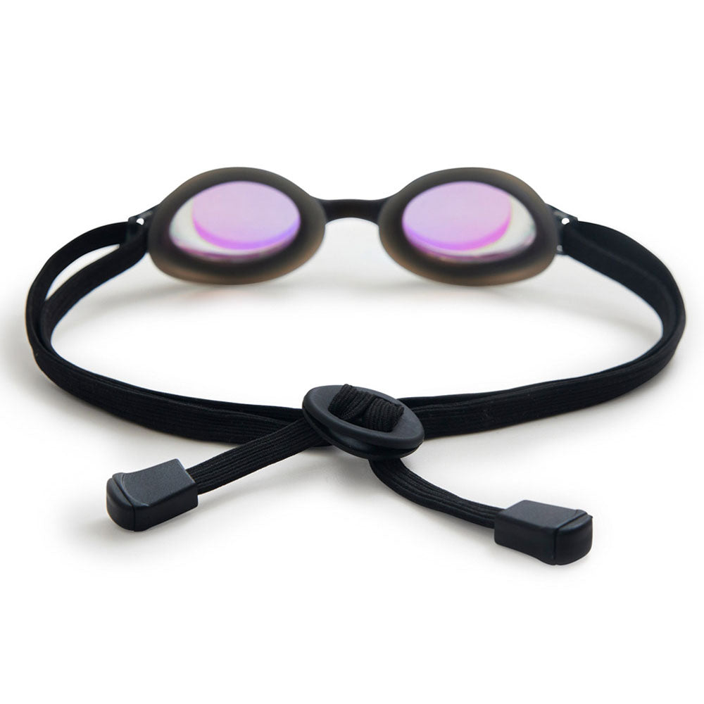 Boys & Girls Black Rubber Ring Racing Goggles(JERRY-GDBK)