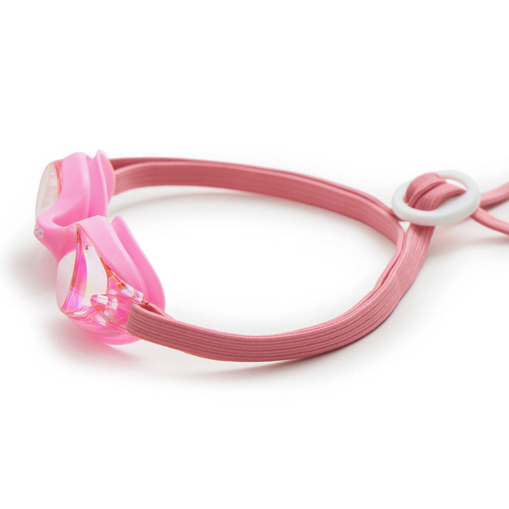 Boys & Girls Pink Rubber Ring Swim Goggles(JERRY-RDPK)