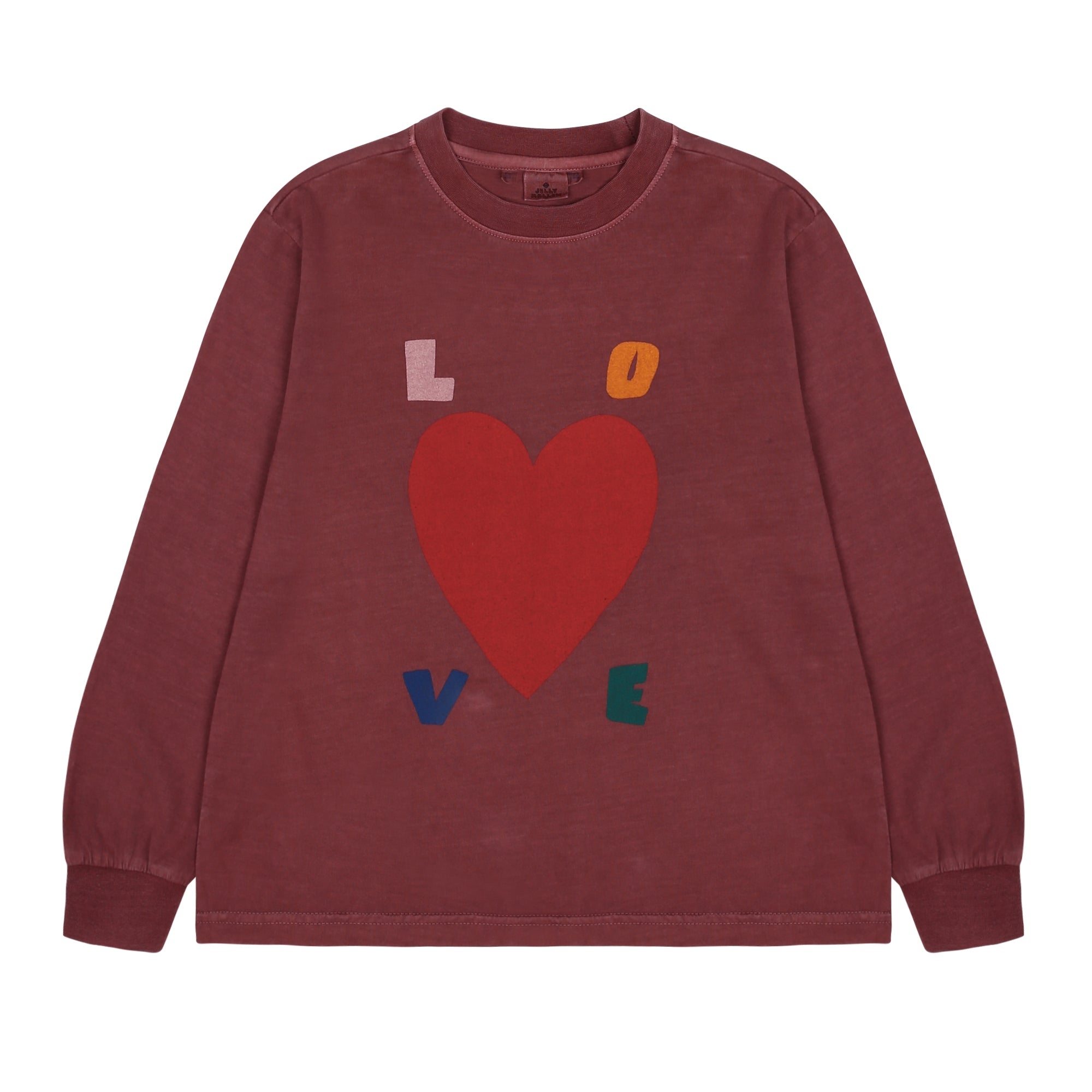 Boys & Girls Wine Red Cotton T-Shirt