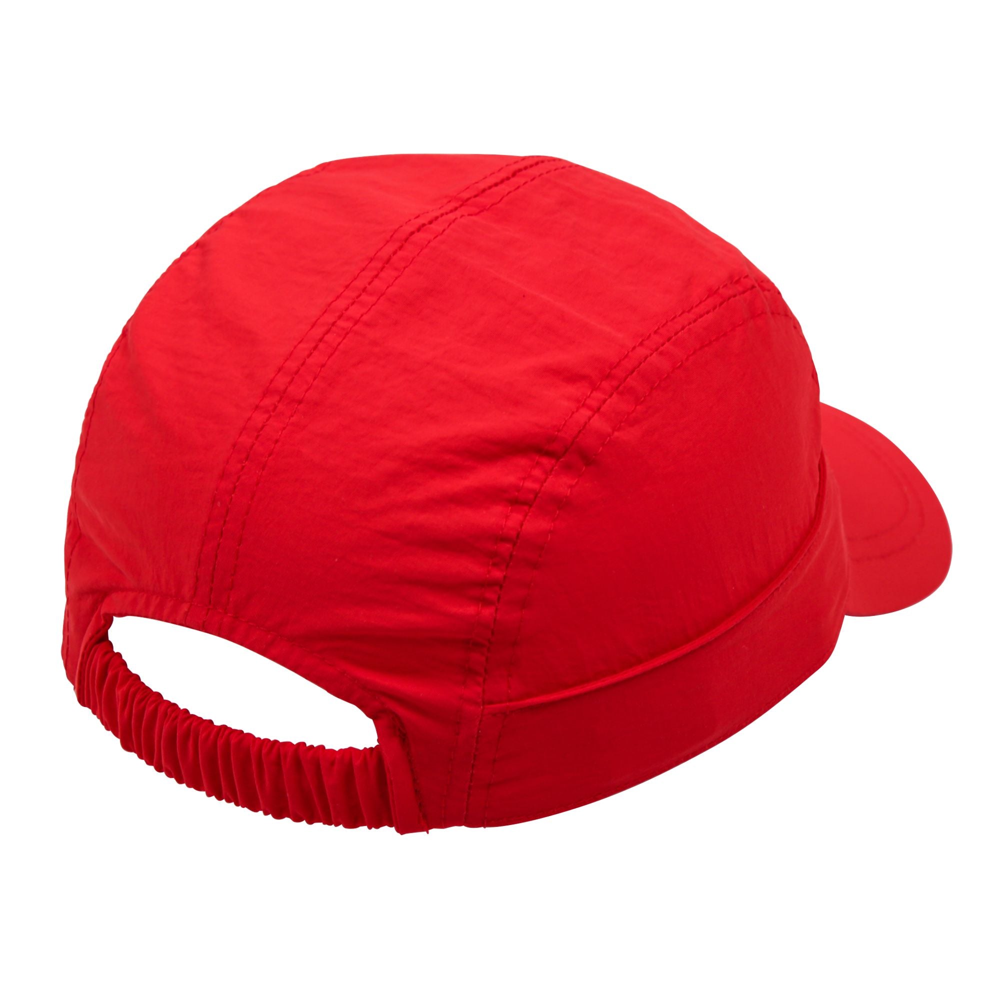 Boys & Girls Red Embroidery Sun Shield Cap