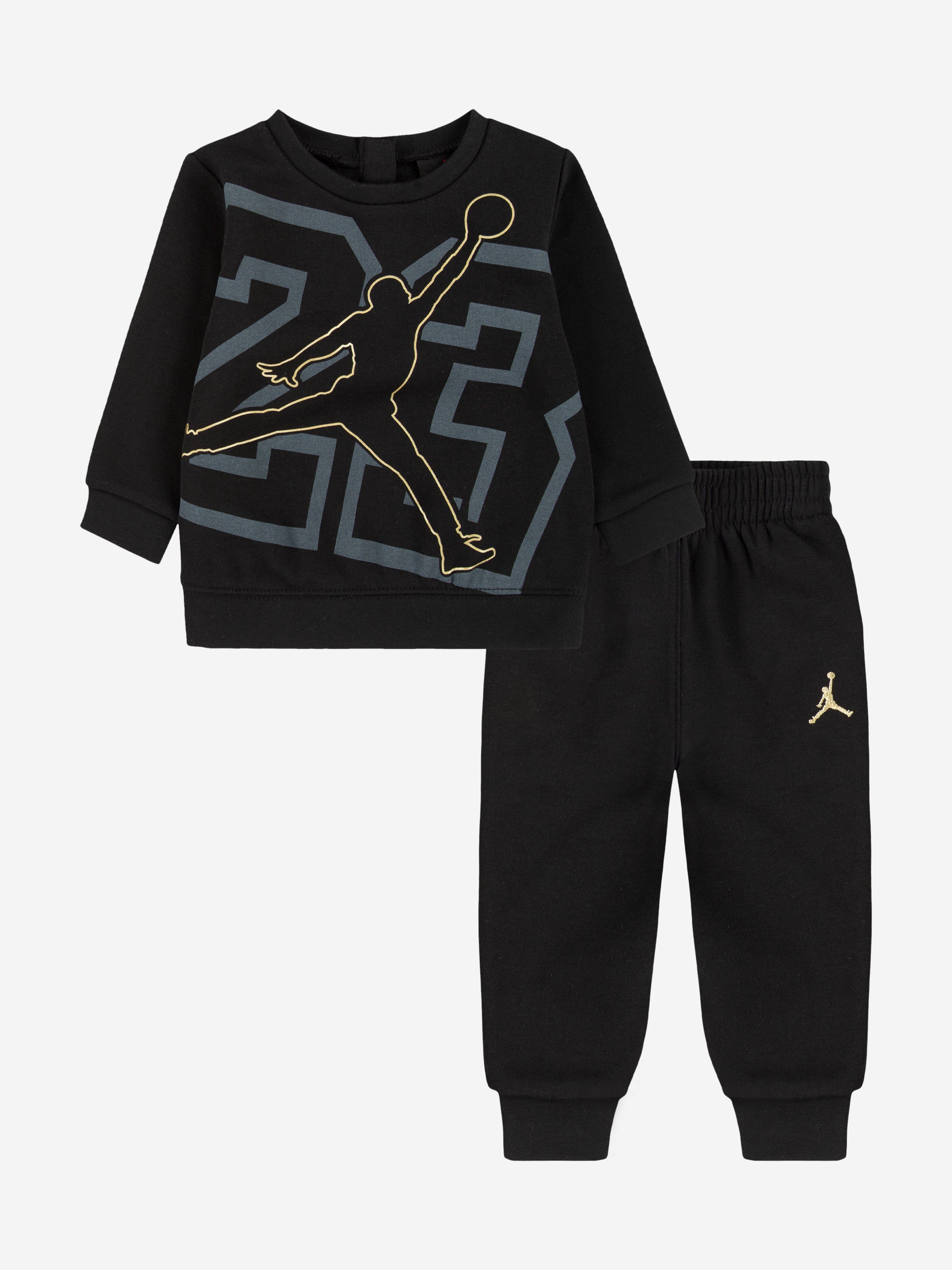 Boys See Me Shine Tracksuit in Black
