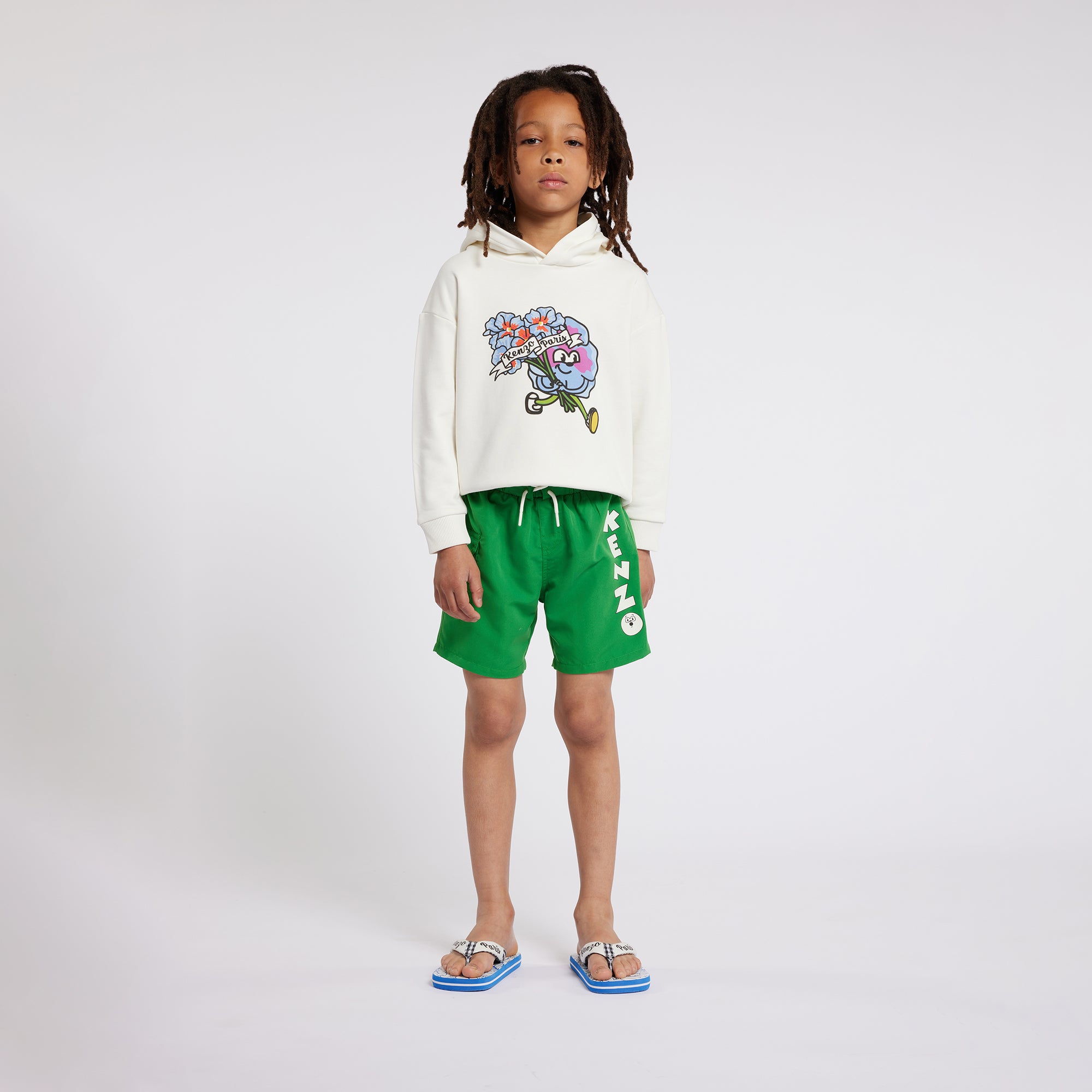 Boys Green Swim Shorts