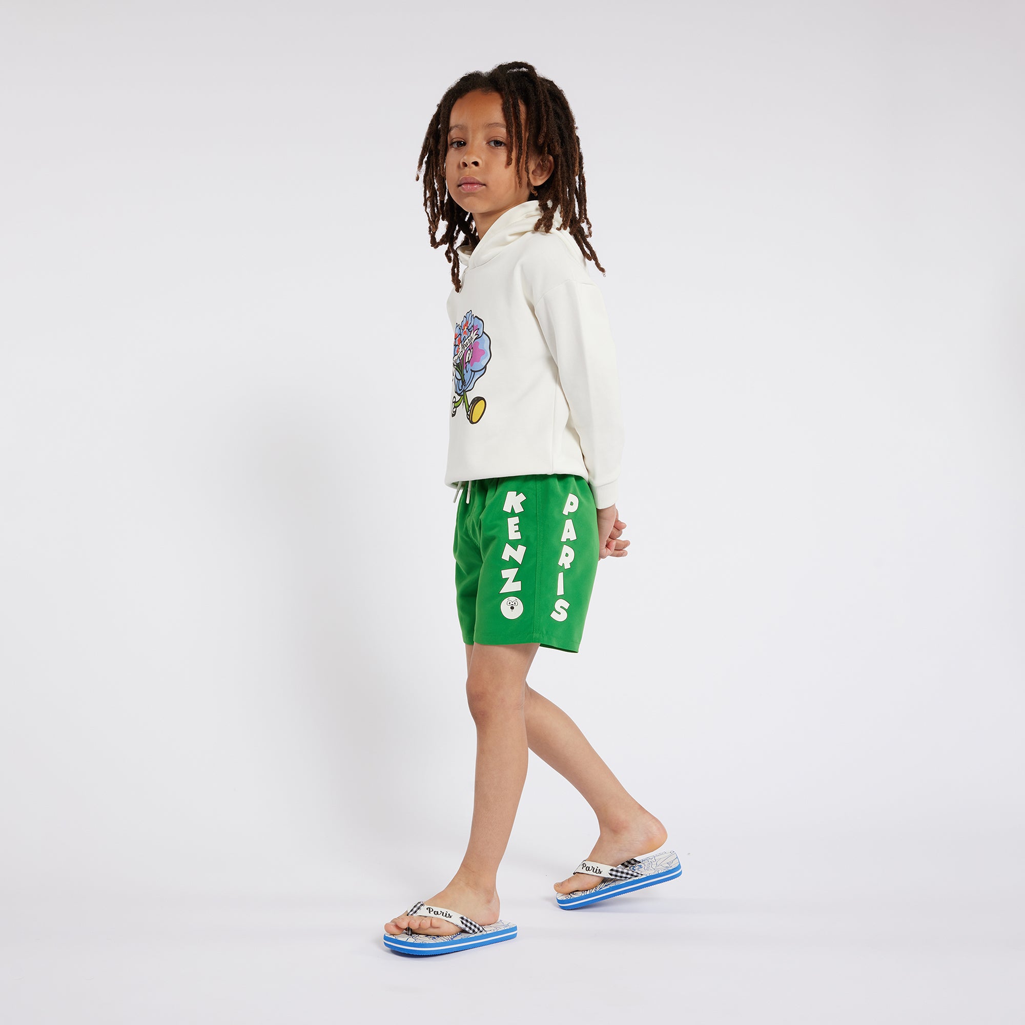 Boys Green Swim Shorts