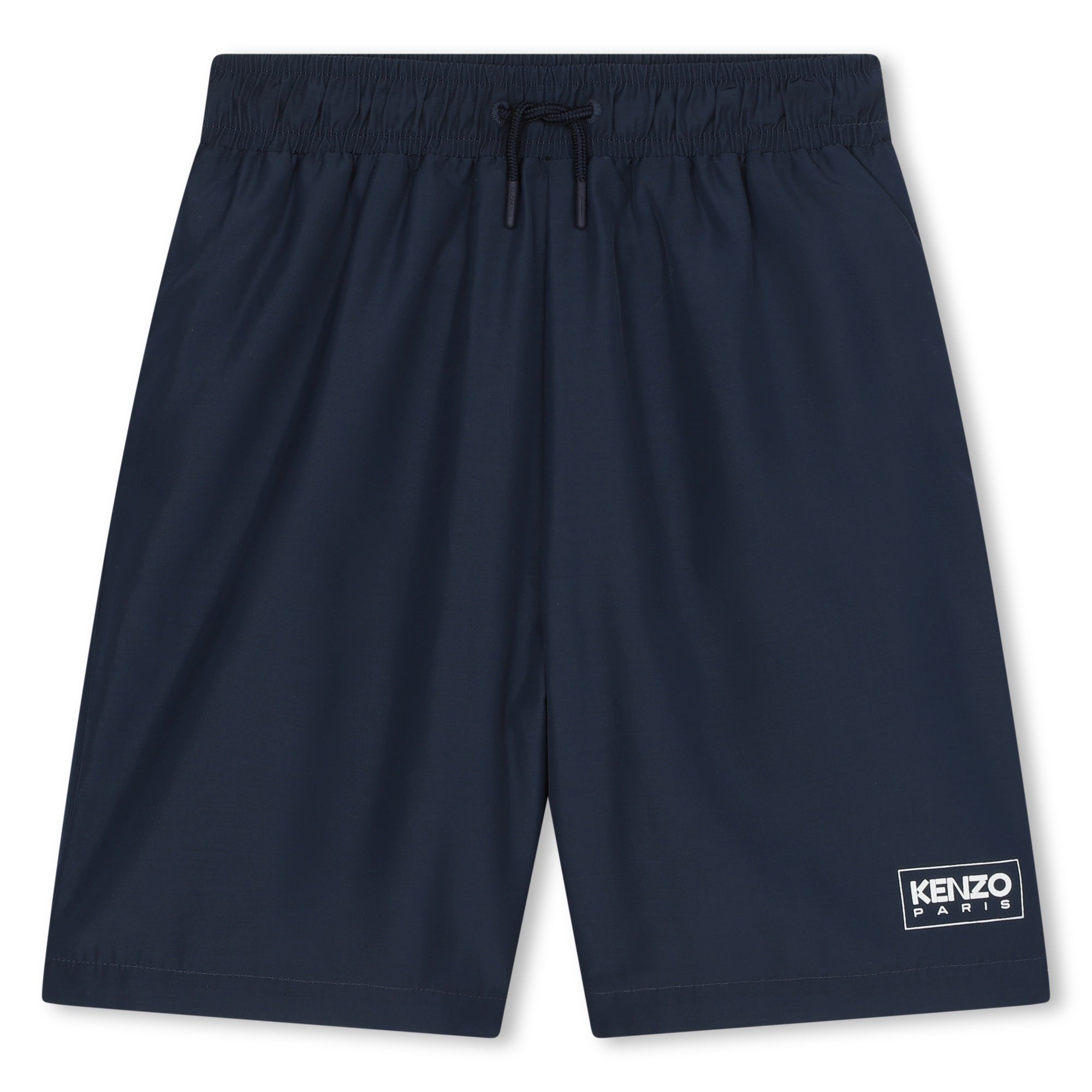 Boys Navy Logo Shorts