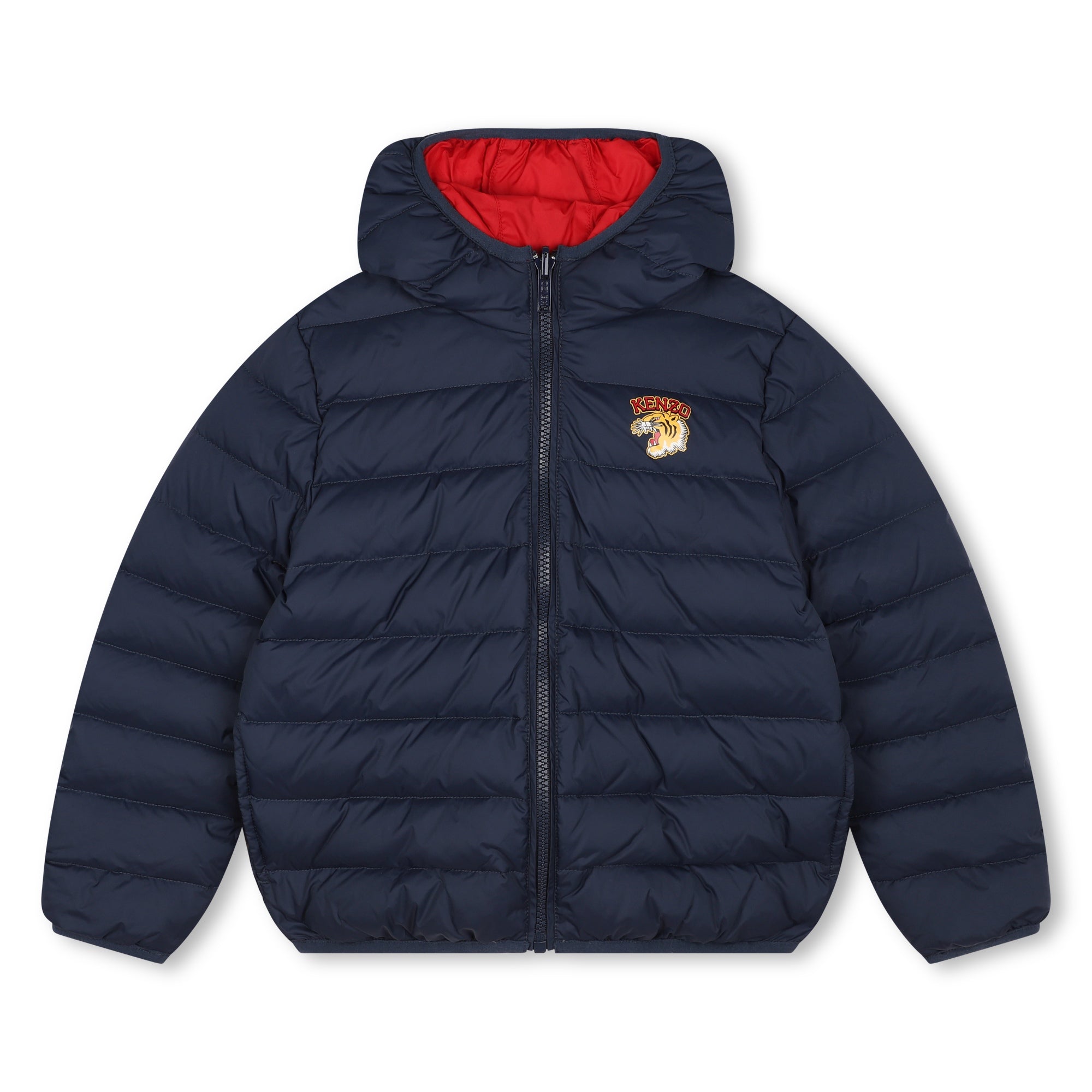 Boys & Girls Navy Reversible Padded Down Jacket