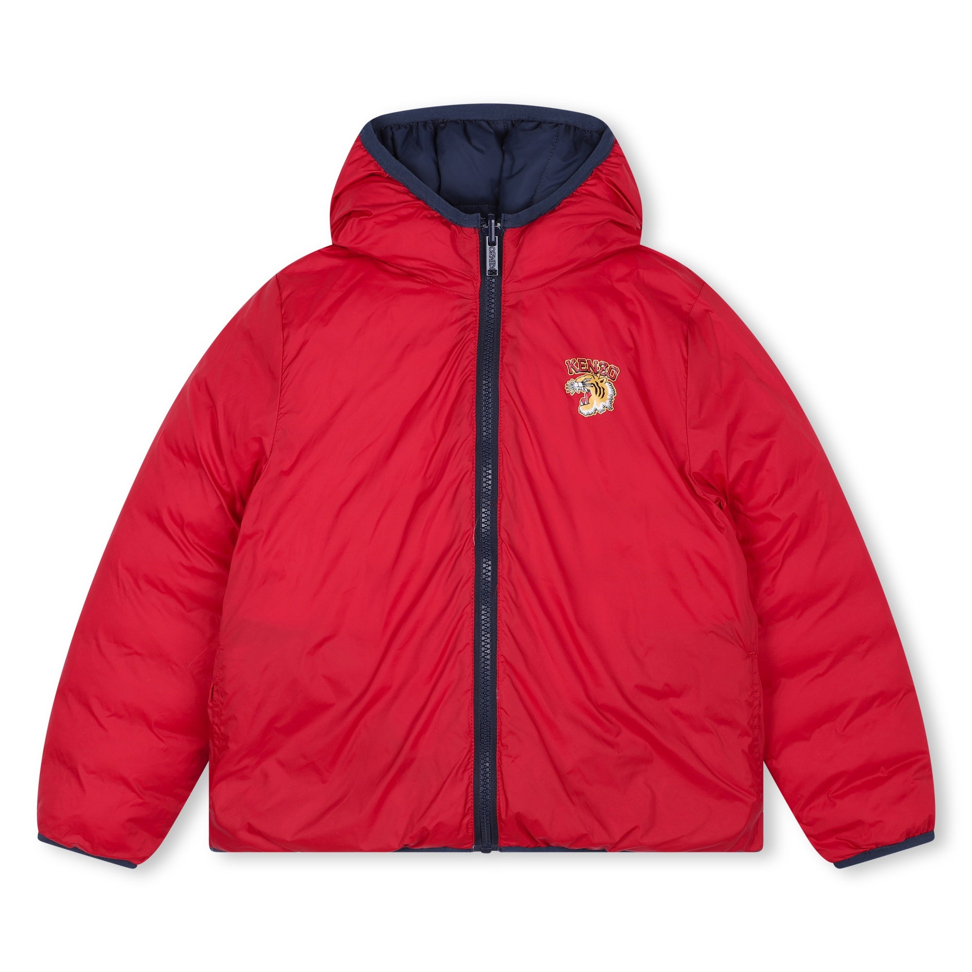 Boys & Girls Navy Reversible Padded Down Jacket