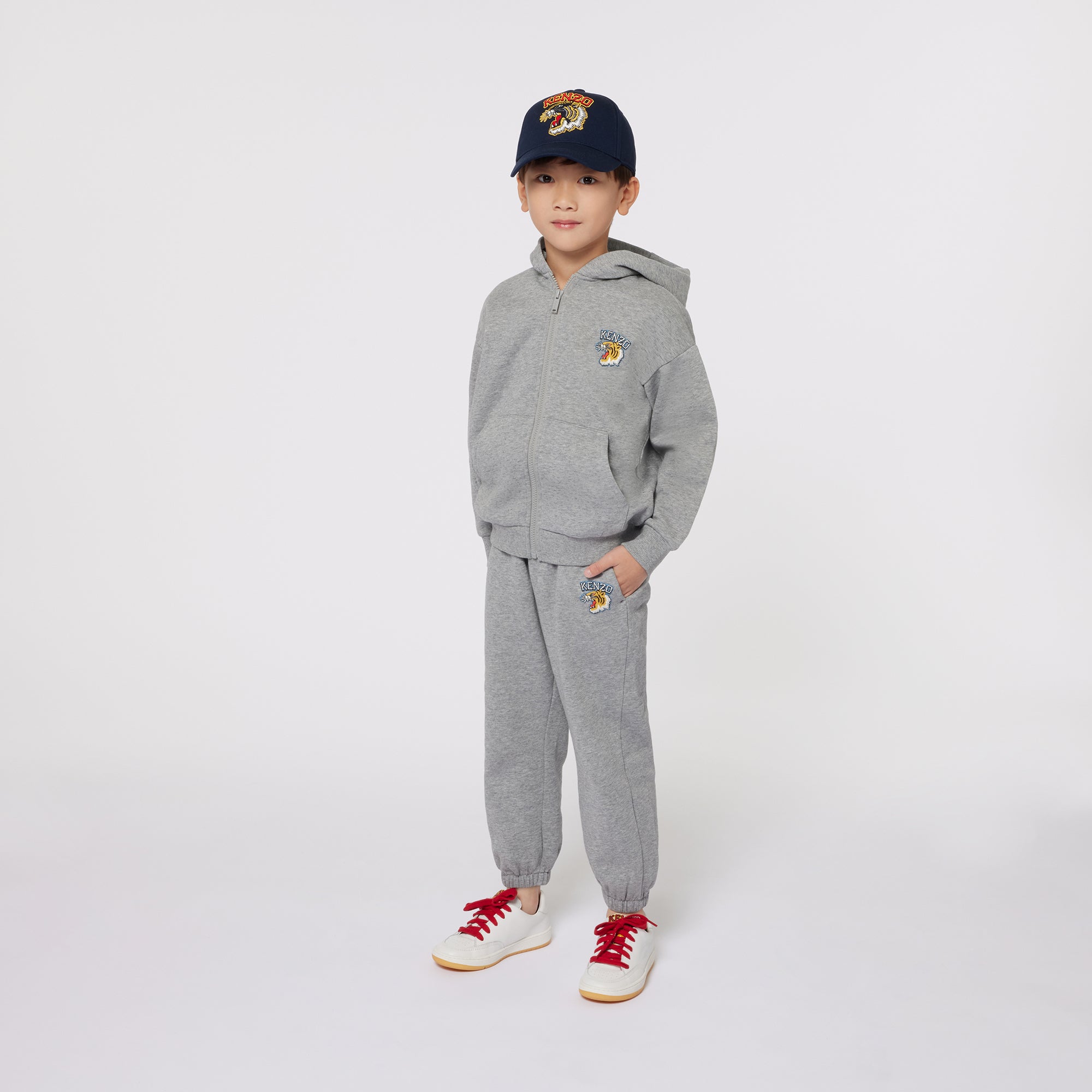 Boys & Girls Grey Cotton Set