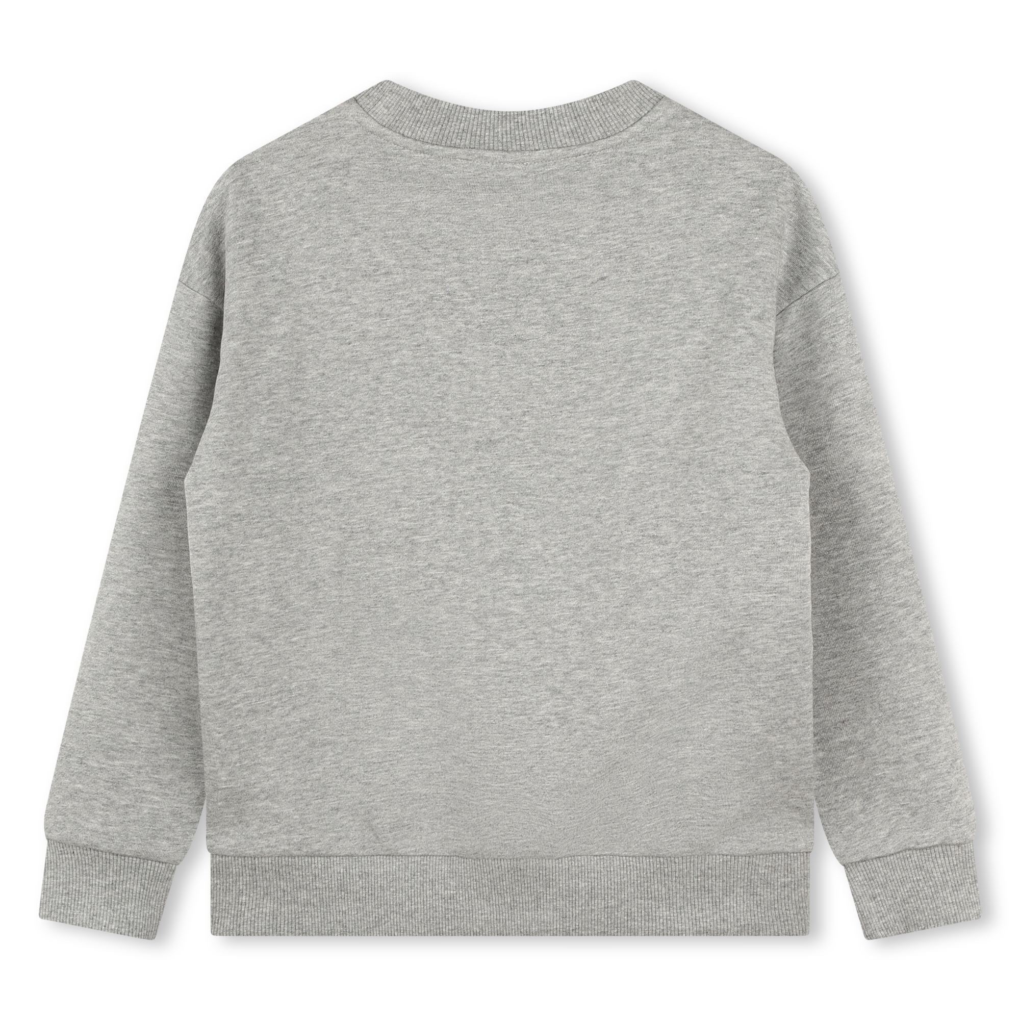 Boys Grey Elephant Cotton Sweatshirt