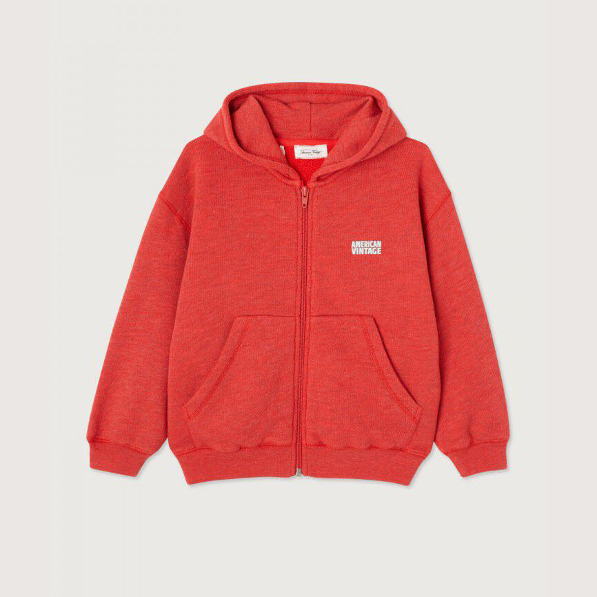 Boys & Girls Red Zip-Up Top