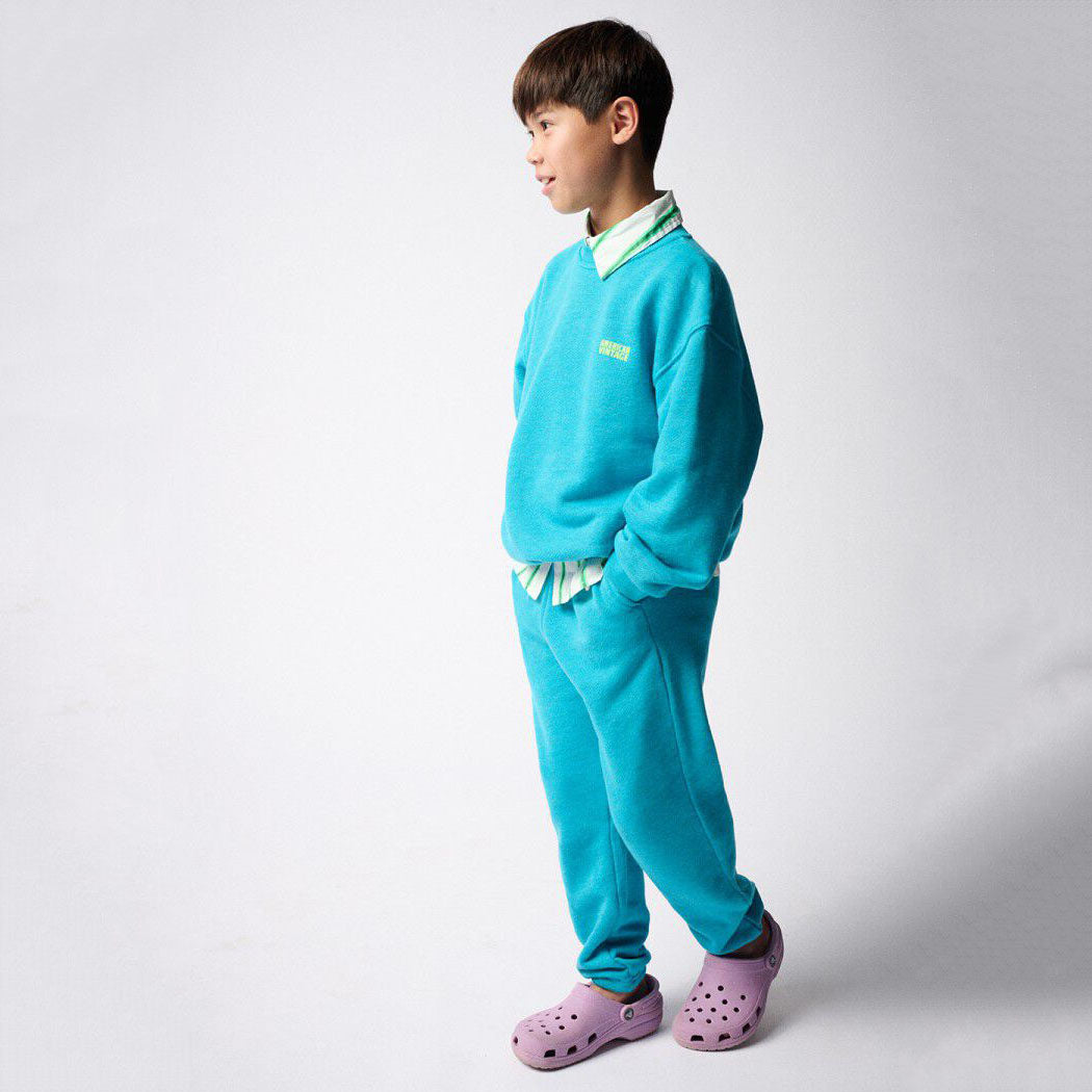 Boys & Girls Blue Cotton Sweatshirt