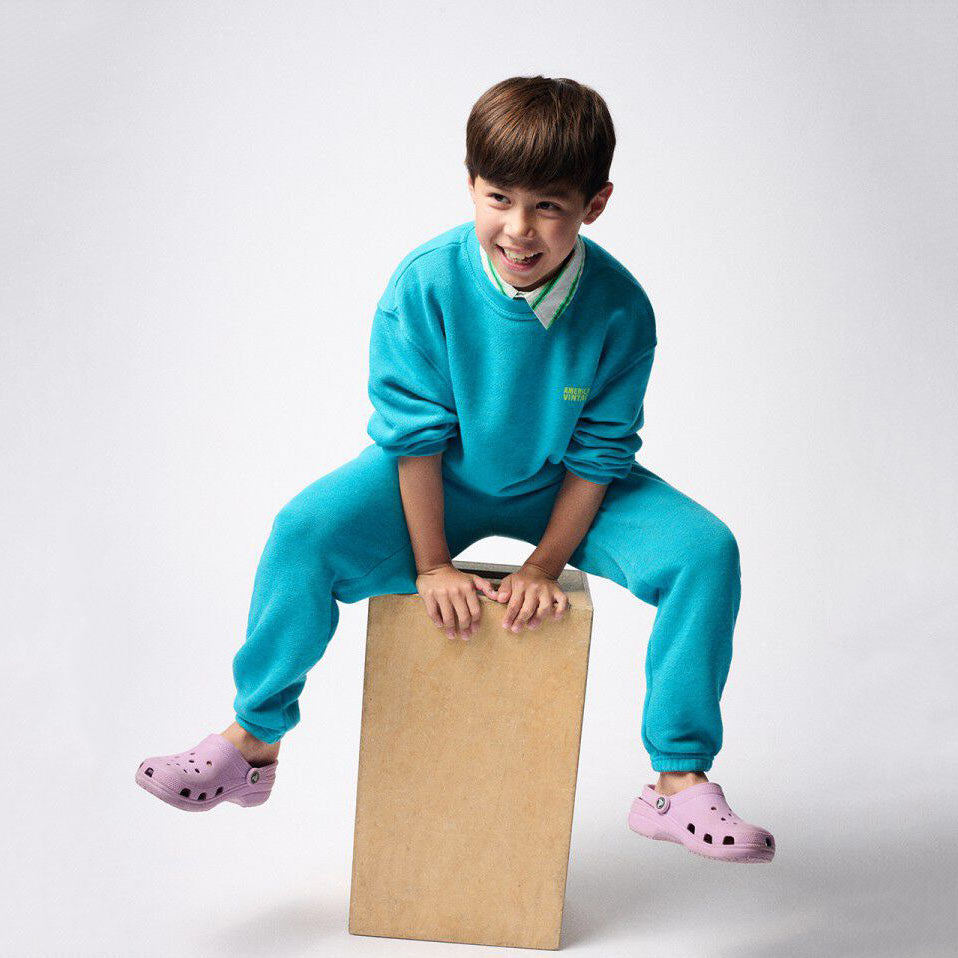 Boys & Girls Blue Cotton Sweatshirt