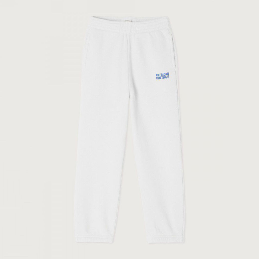 Boys & Girls White Cotton Trousers