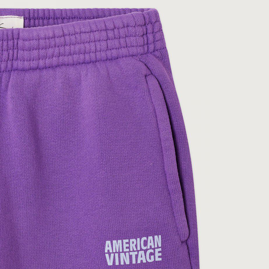 Boys & Girls Purple Cotton Trousers