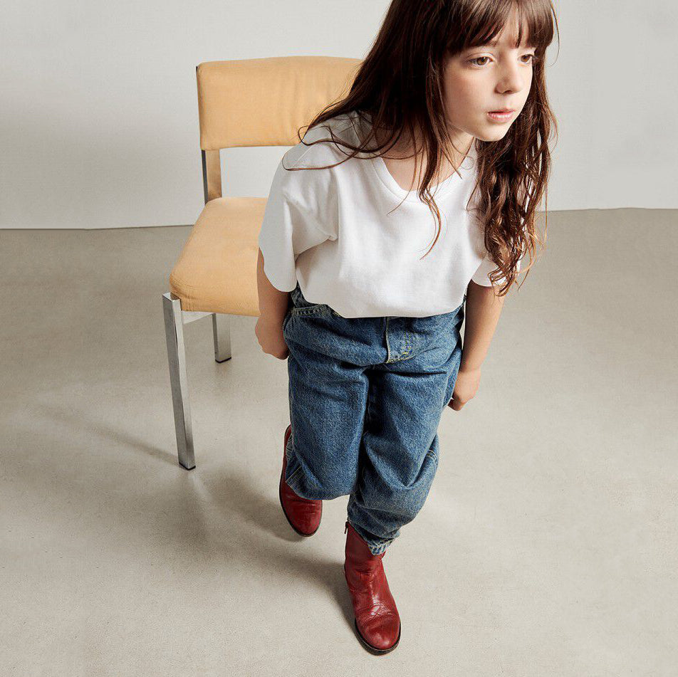 Boys & Girls Blue Denim Trousers