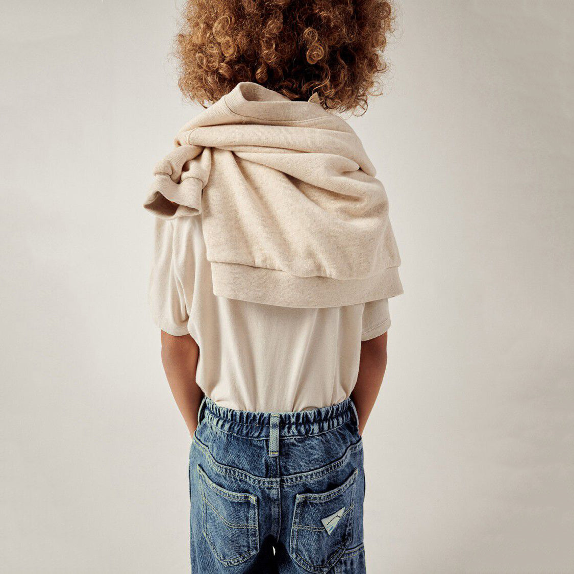 Boys & Girls Blue Denim Trousers