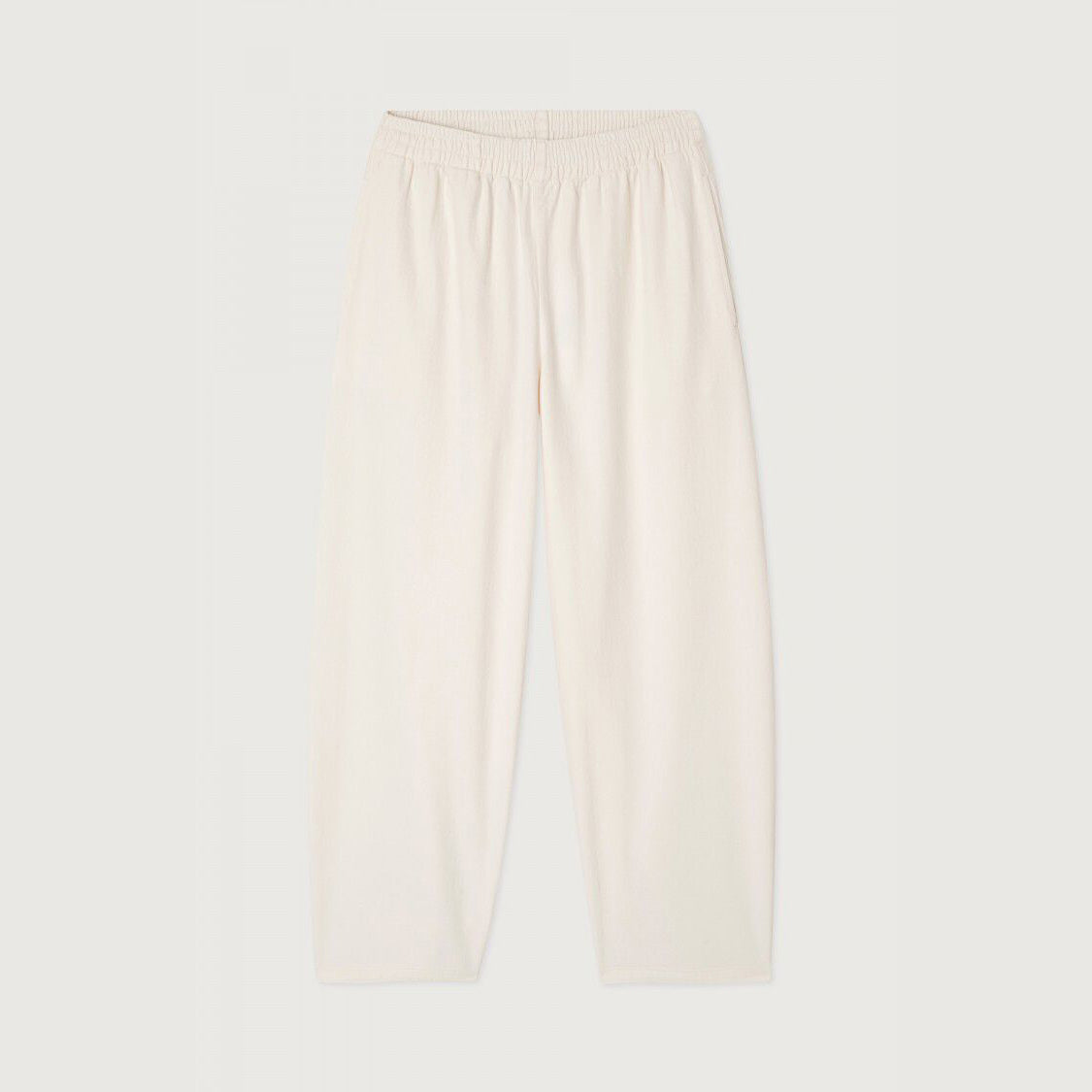 Women White Cotton Trousers