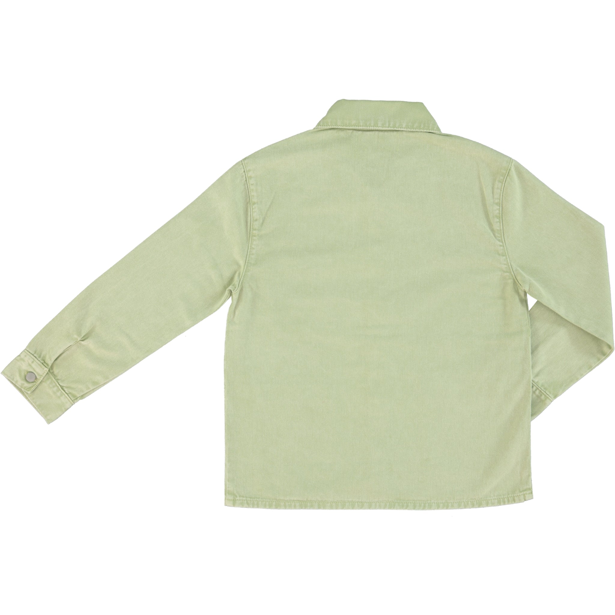 Girls Green Cotton Jacket