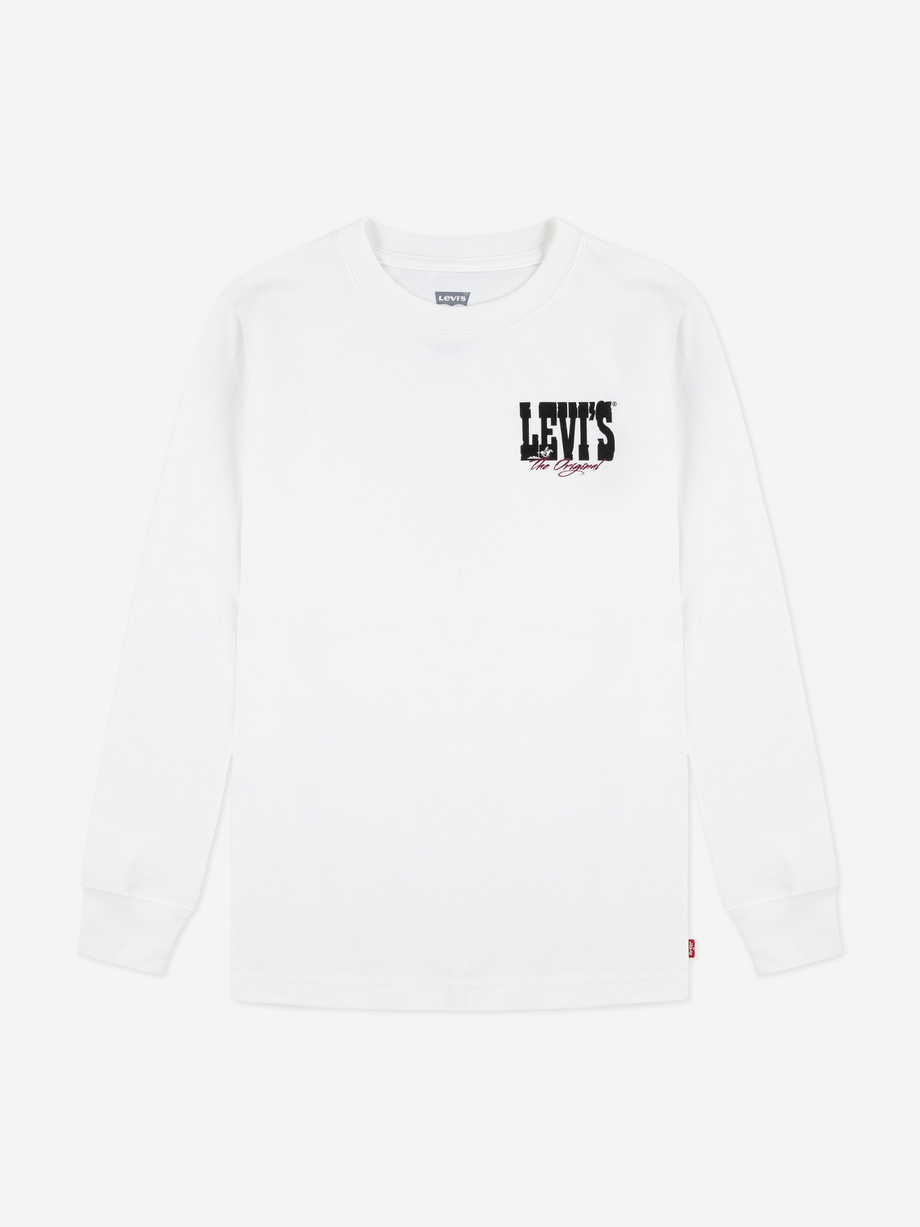 Boys Giddy Up Long Sleeve T-Shirt in Ivory