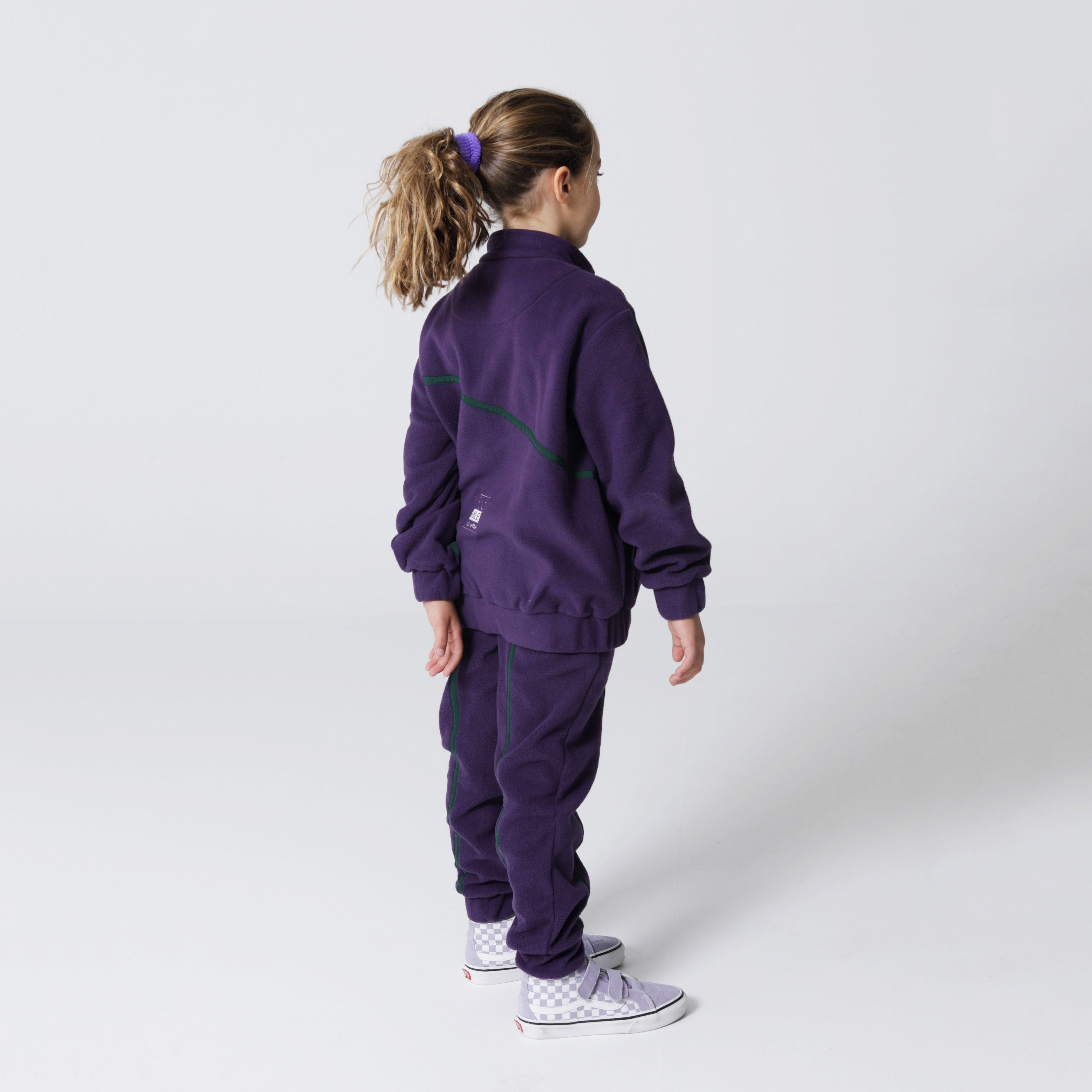 Boys & Girls Dark Purple Trousers