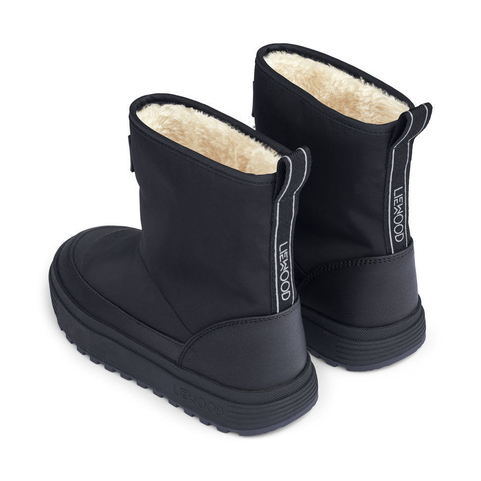 Boys & Girls Black Boots