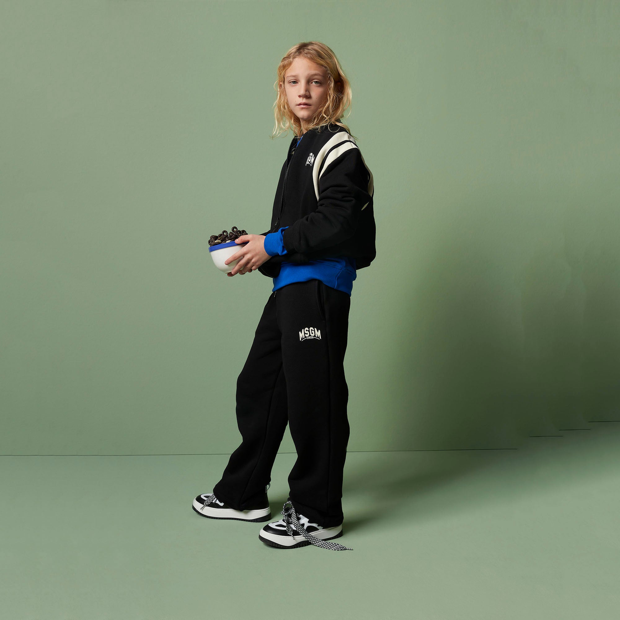 Boys & Girls Blue Cotton Sweatshirt