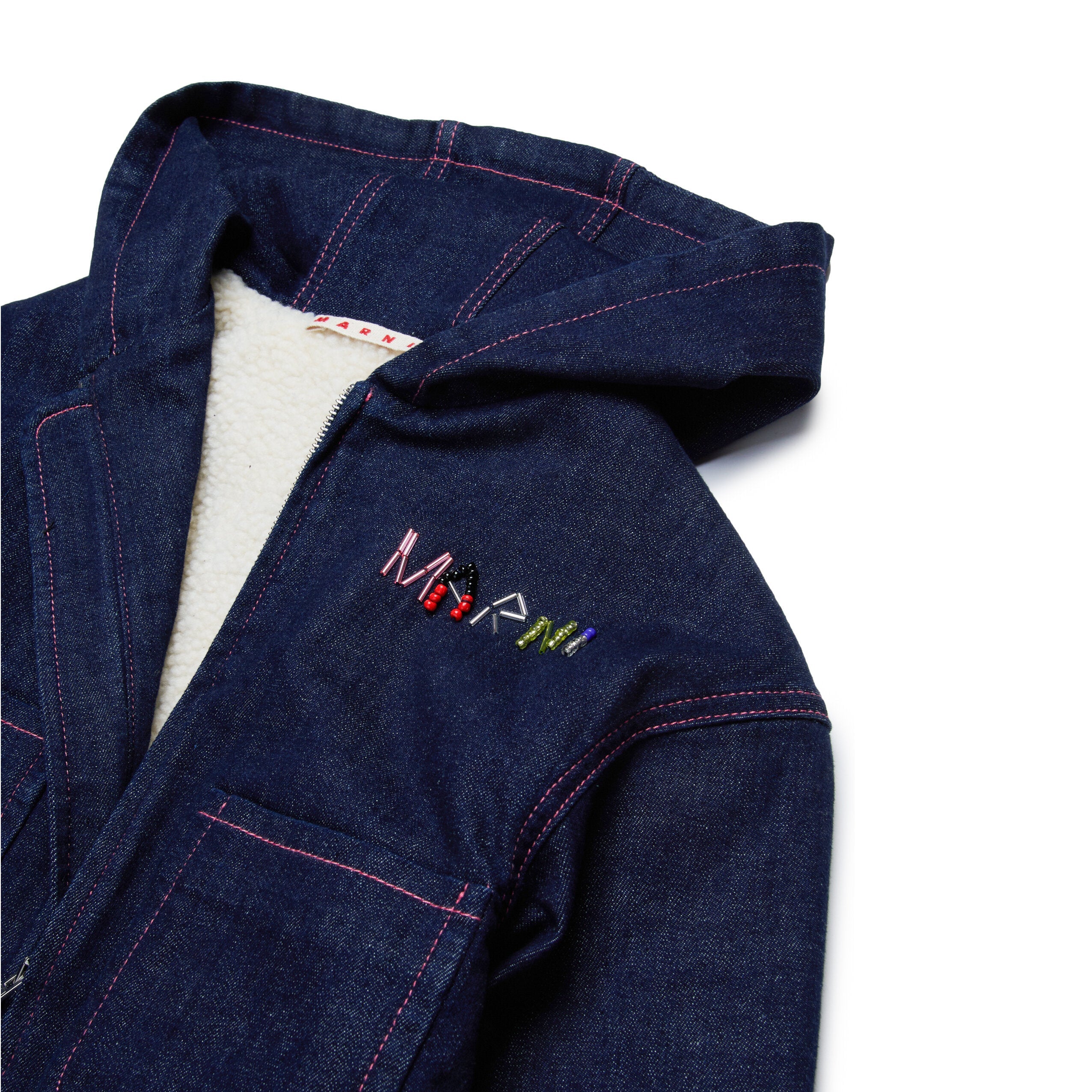 Girls Dark Blue Denim Jacket