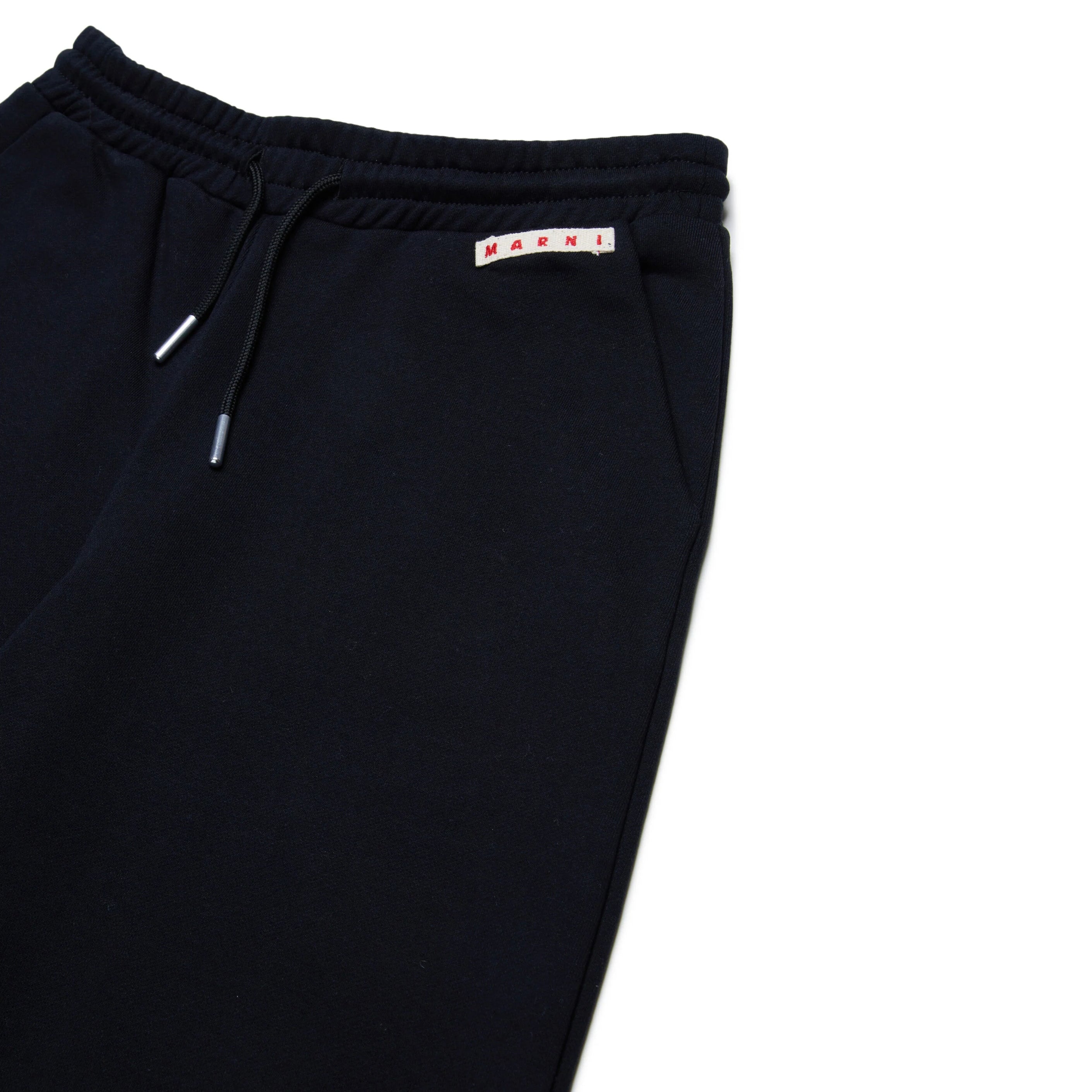 Girls Black Cotton Trousers