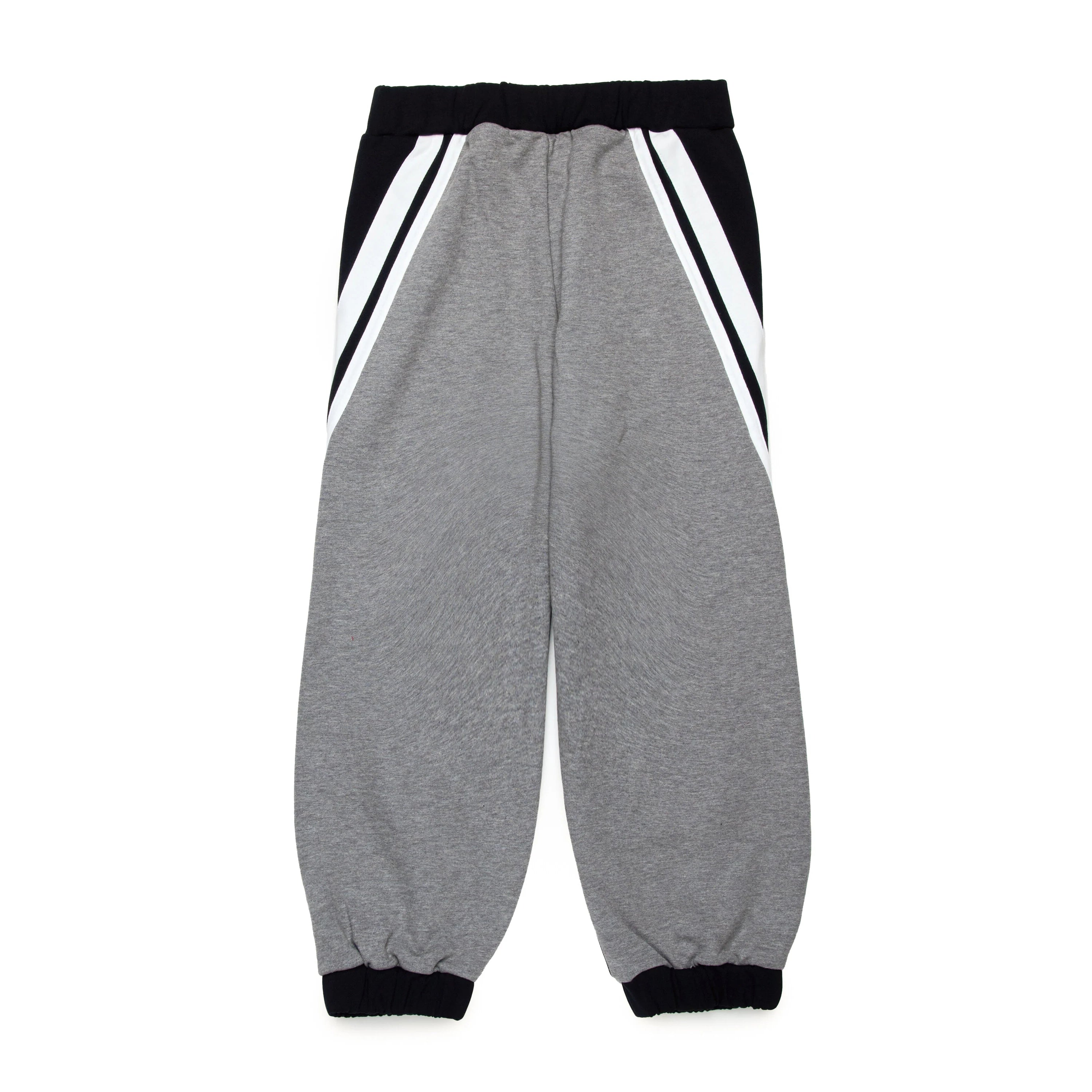 Boys & Girls Black Cotton Trousers