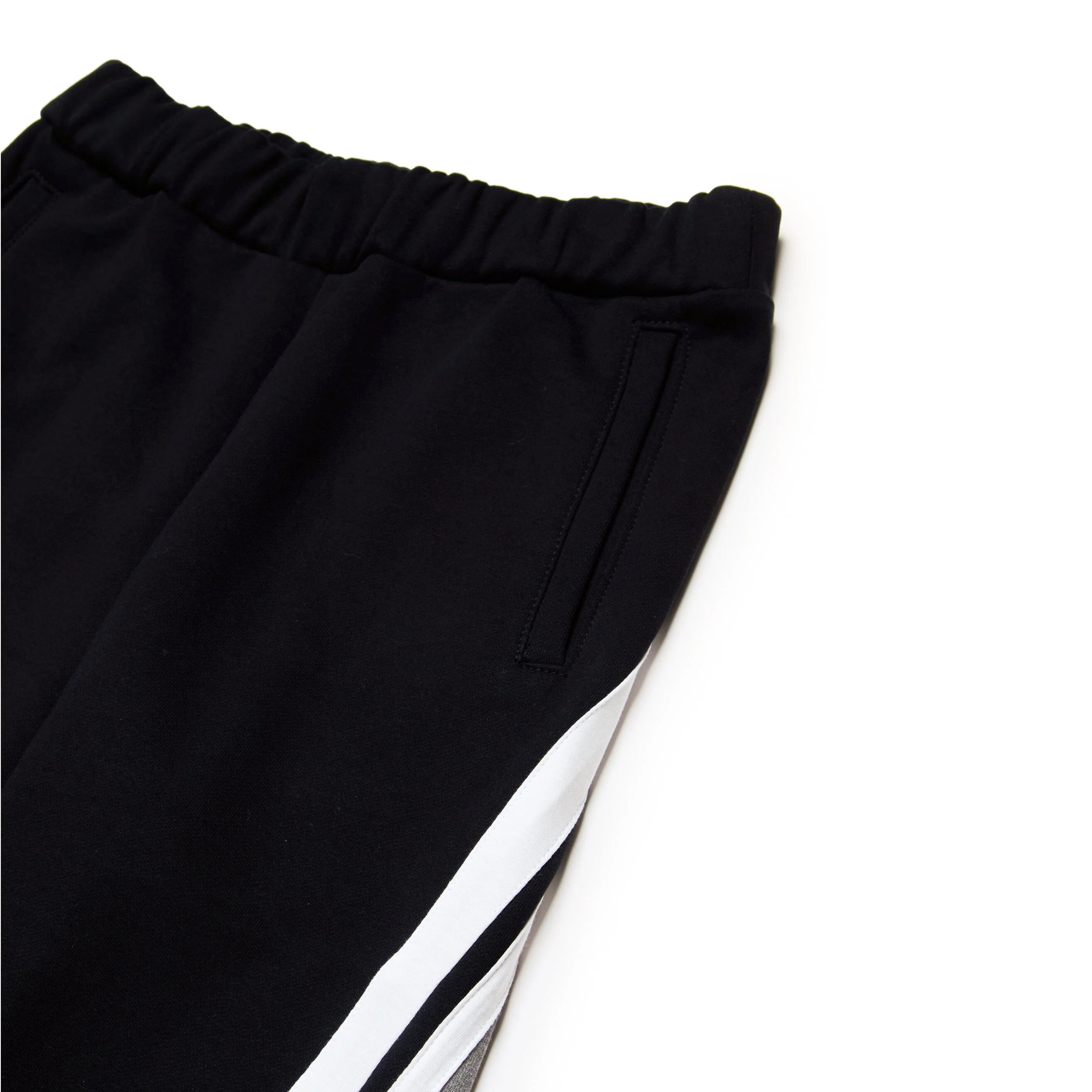 Boys & Girls Black Cotton Trousers