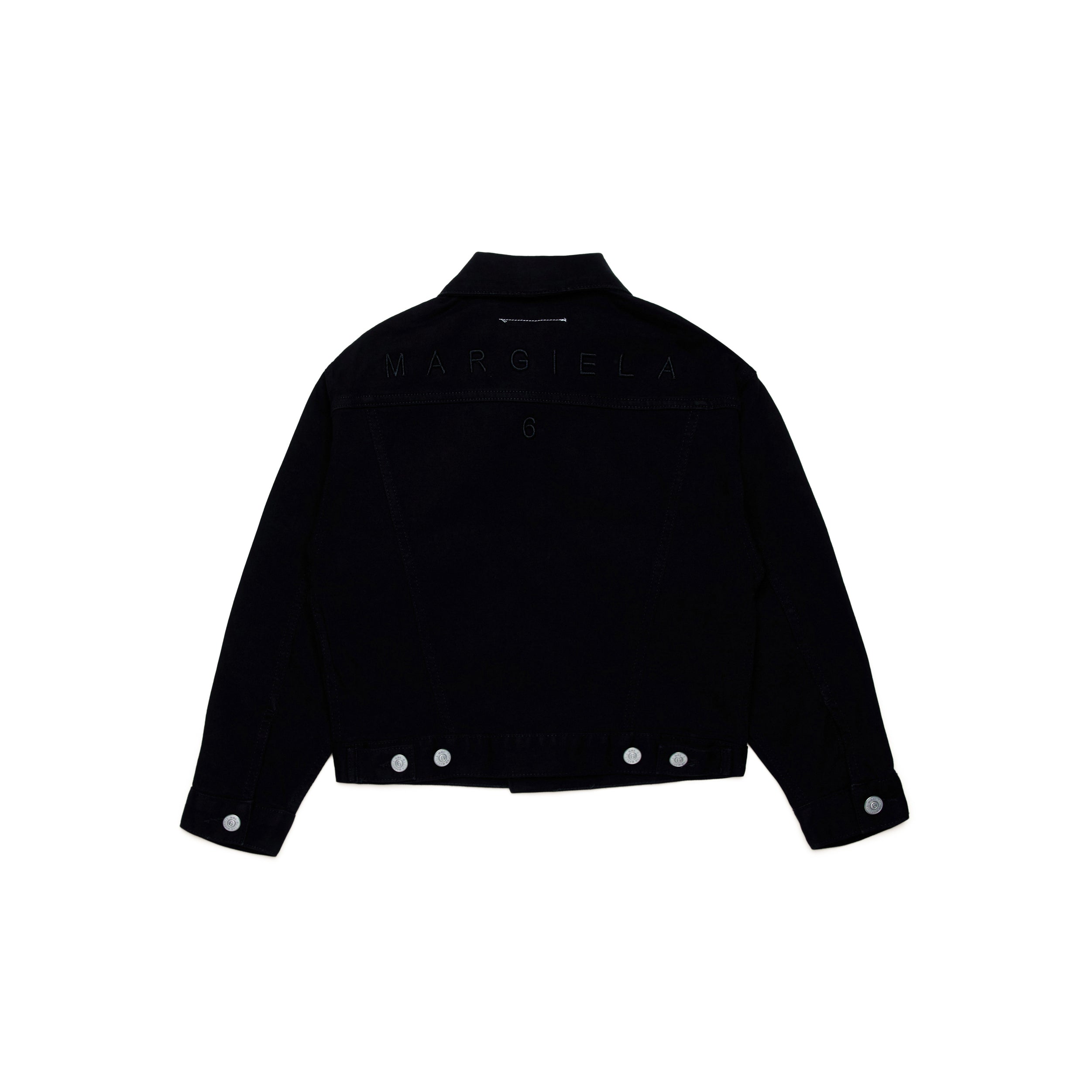 Boys & Girls Black Cotton Jacket