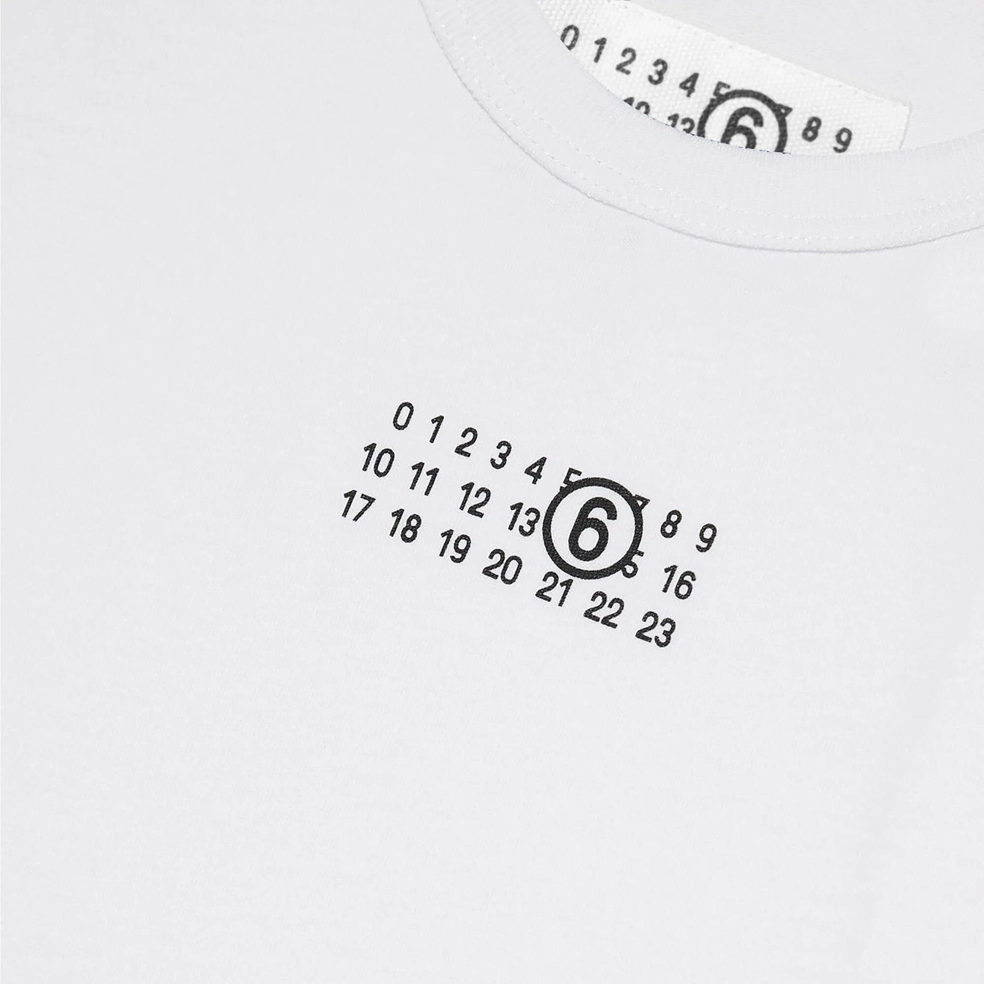 Boys & Girls White Printed Logo Cotton Vest