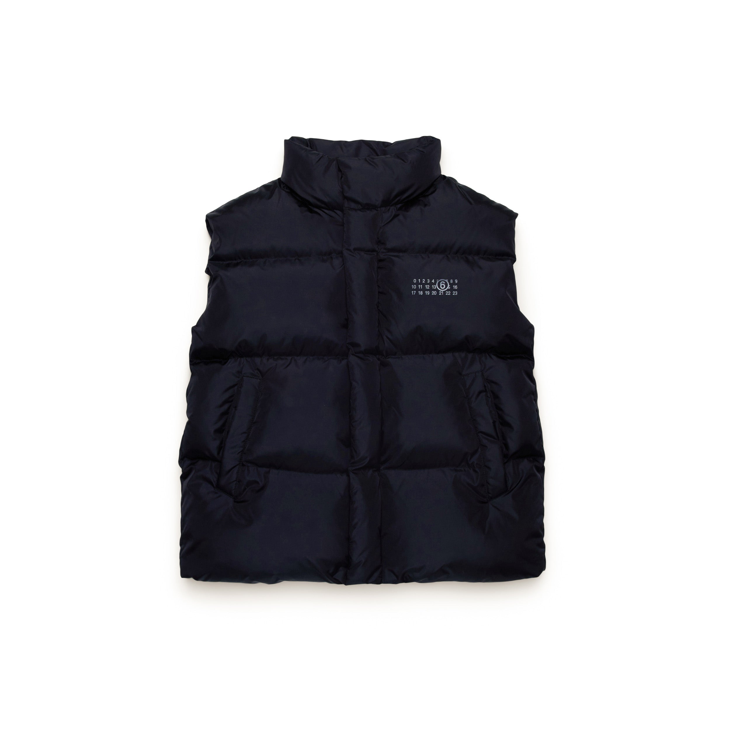 Boys & Girls Black Padded Gilet