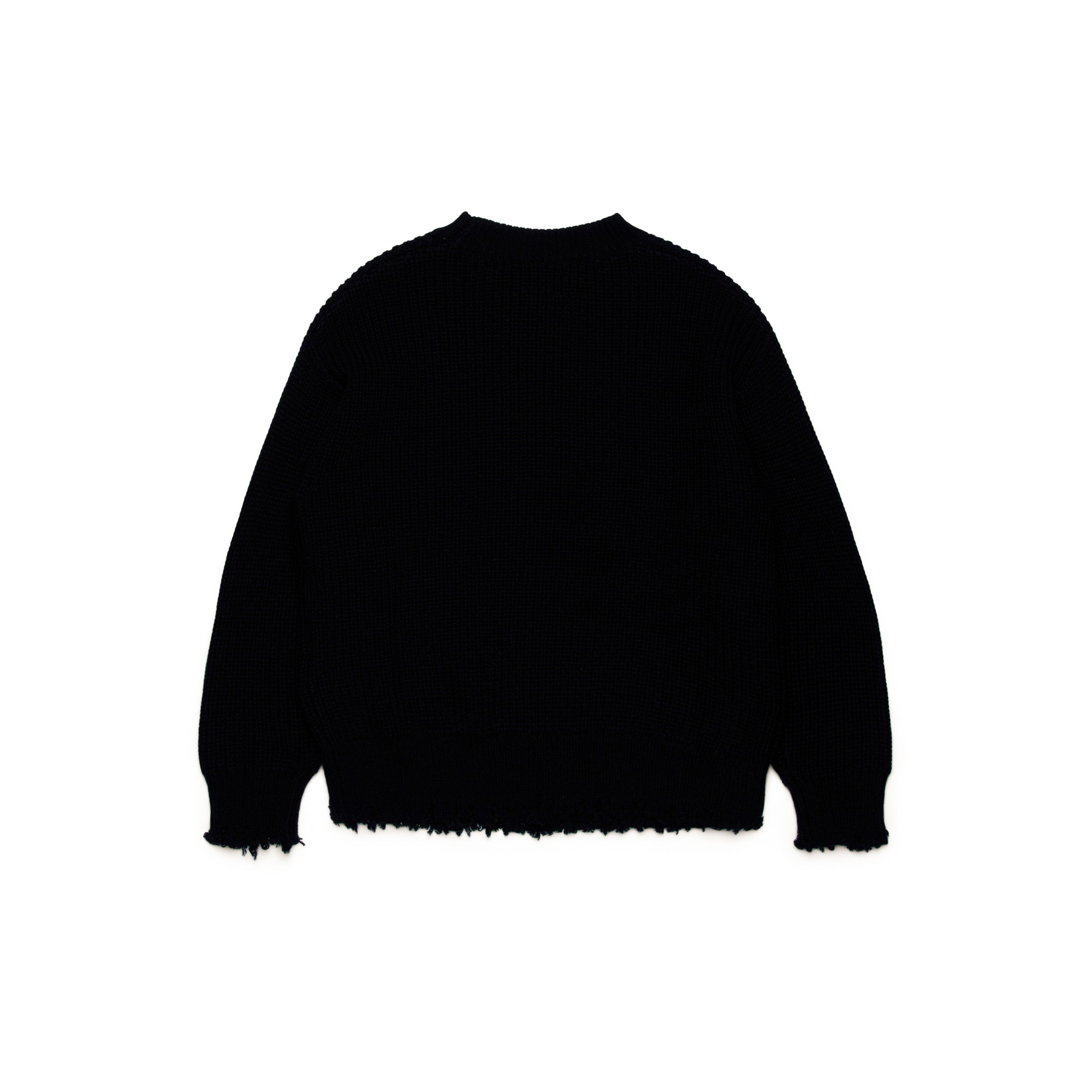 Boys & Girls Black Wool Sweater