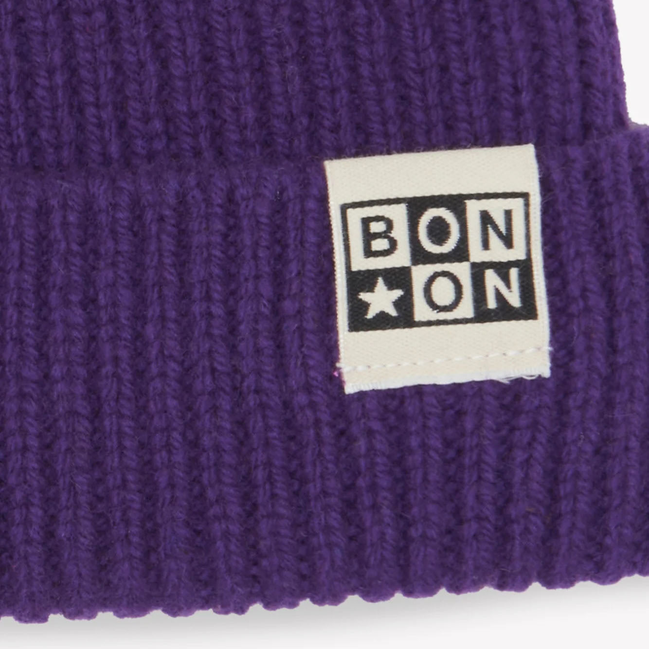 Boys & Girls Purple Wool Hat