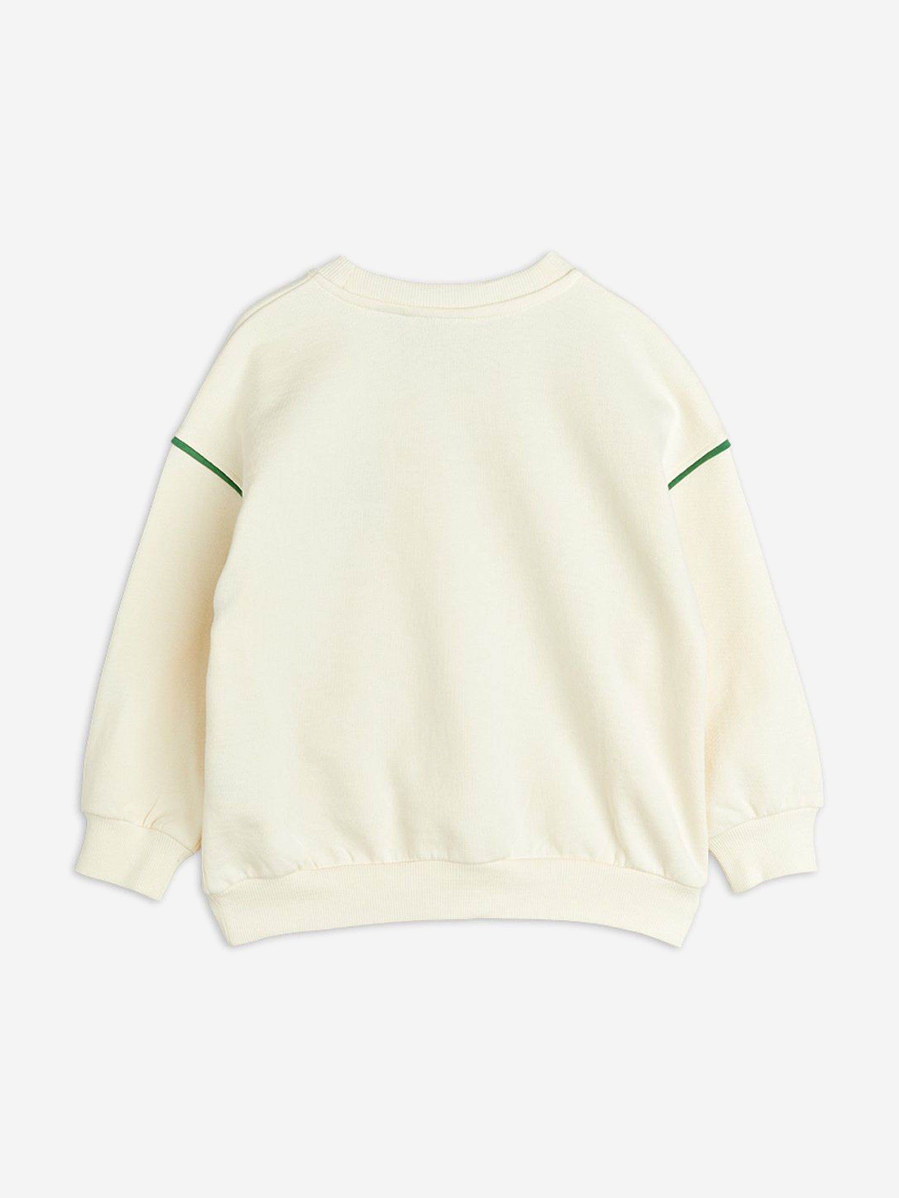 Boys Lizard Chenille Sweatshirt in Ivory