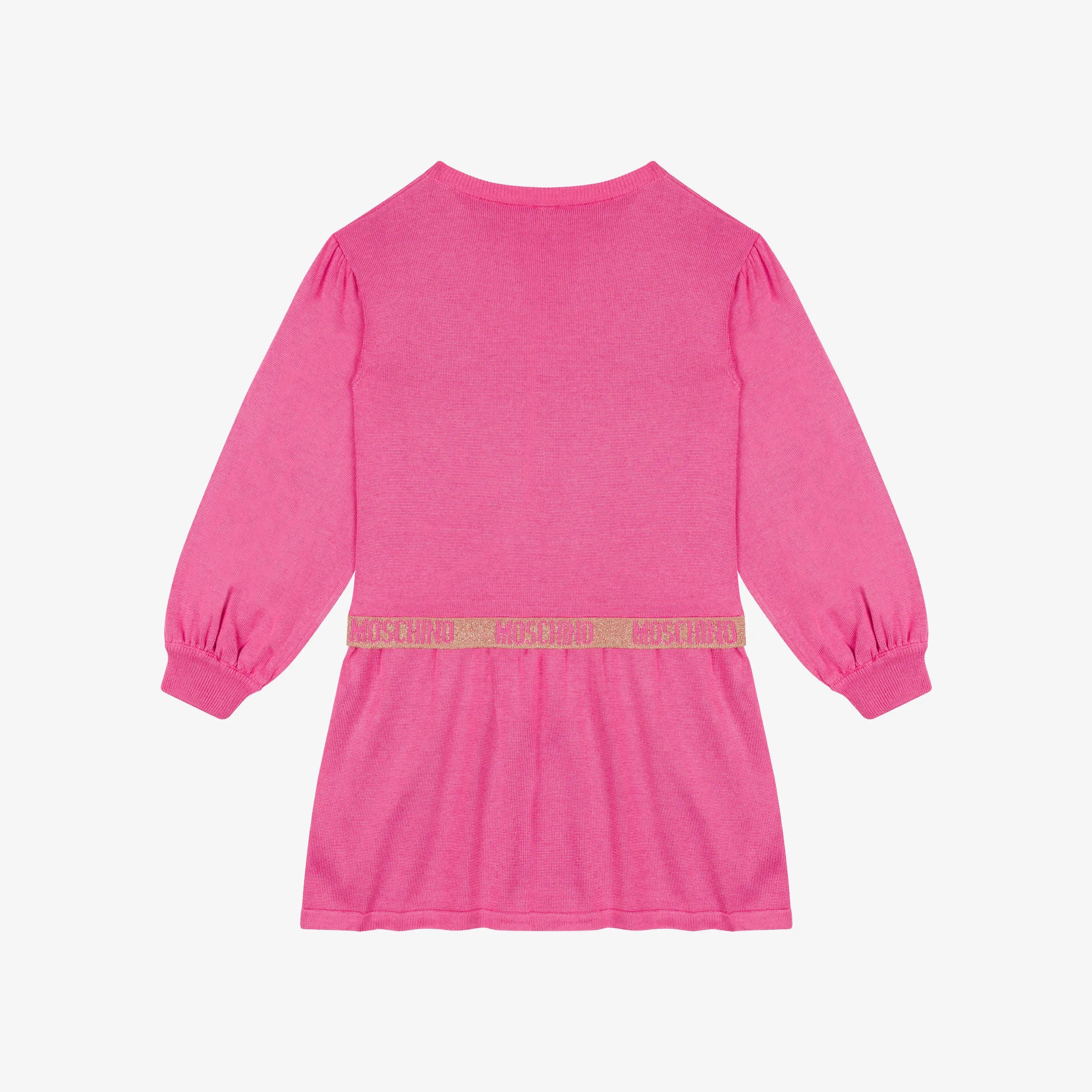 Girls Pink Logo Dress