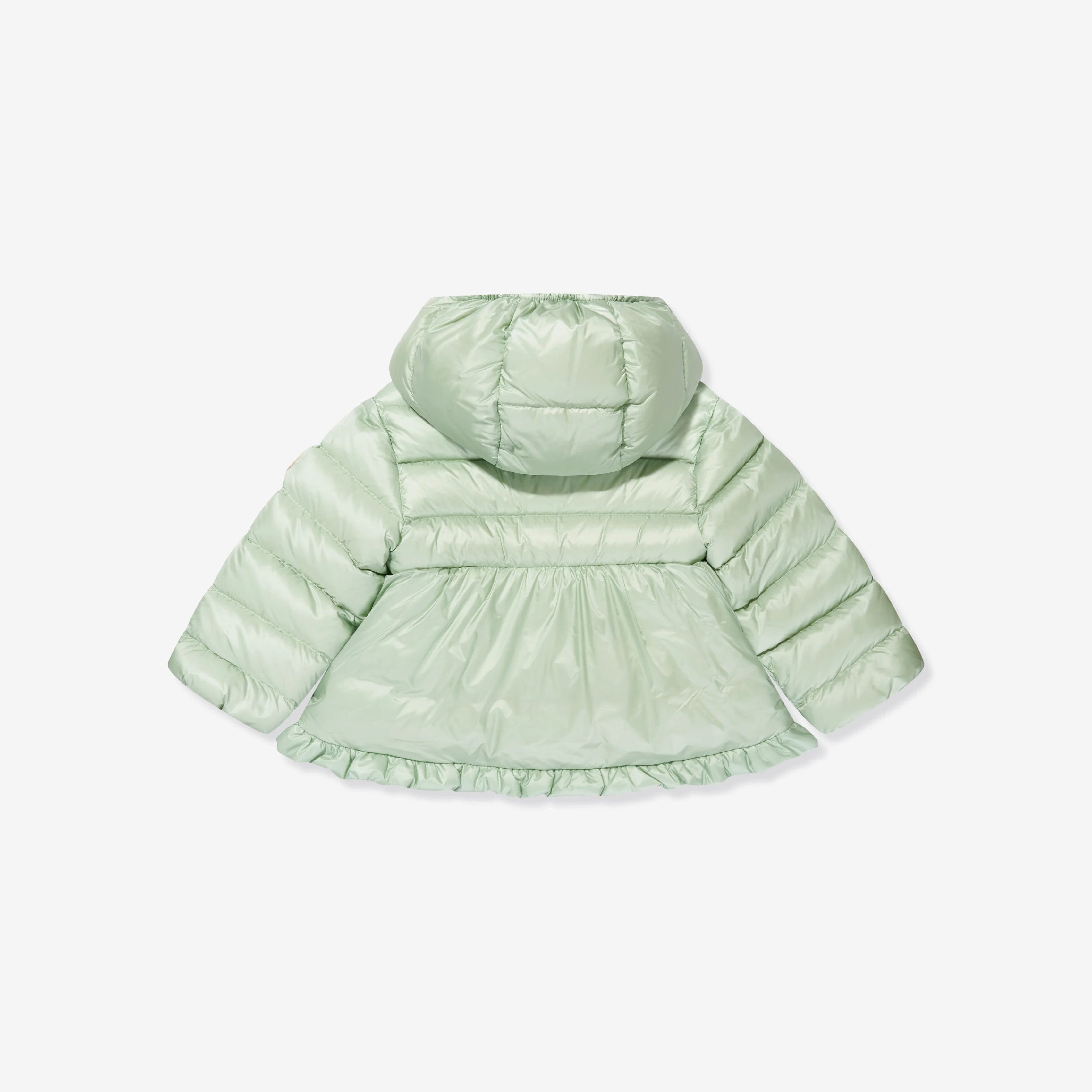 Baby Girls Green "ODILE" Padded Down Jacket