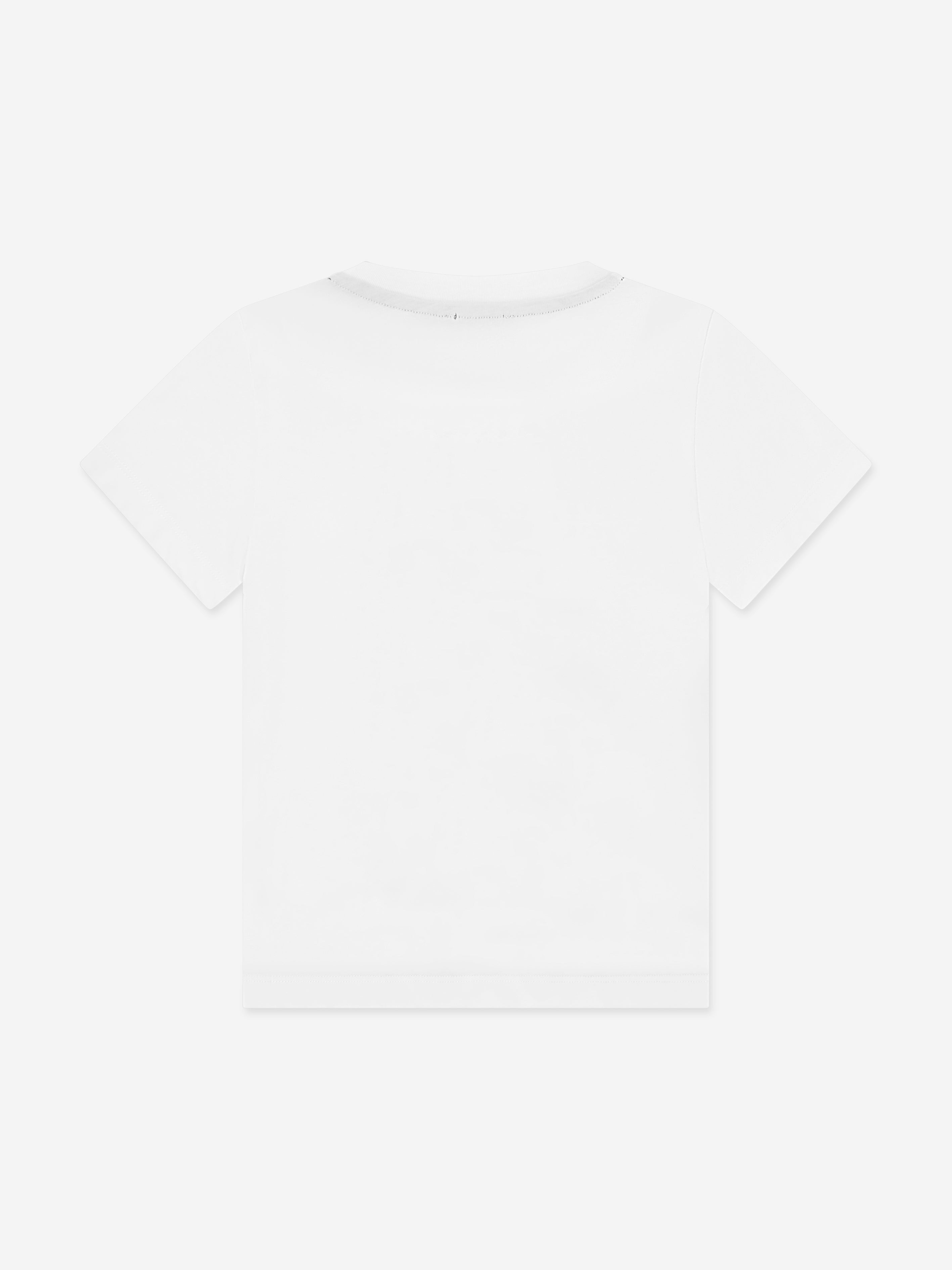 Boys Zigzag Print T-Shirt in White
